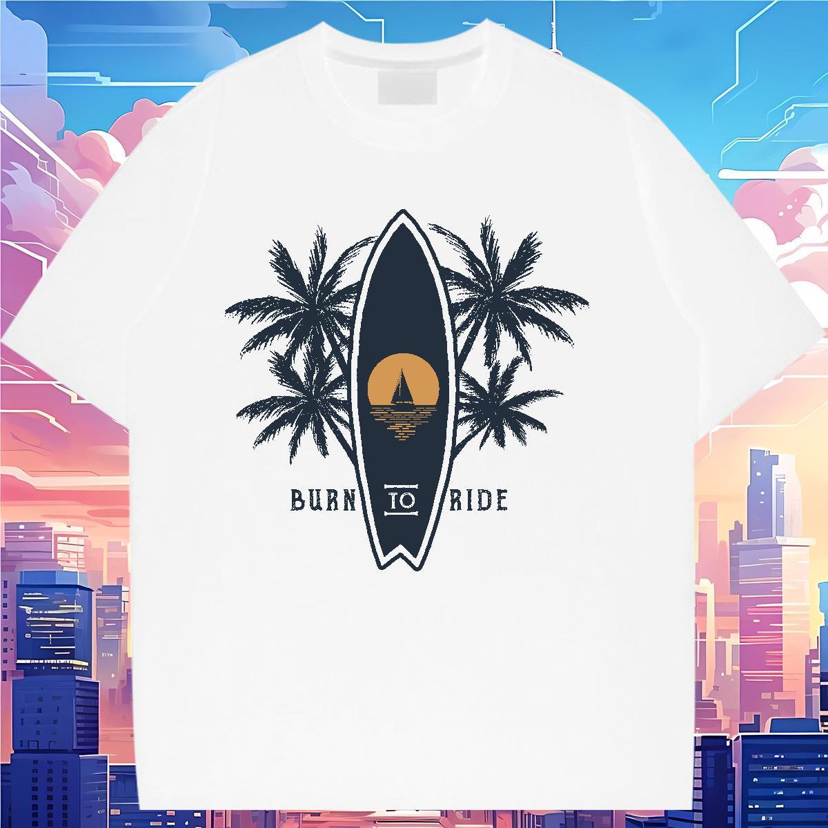 Designer Nice Womens T Shirts Breathable Short Sleeve Tshirt for Man Woman Customized Print sea Sport 100% Cotton 230g Stylist Tops Tees