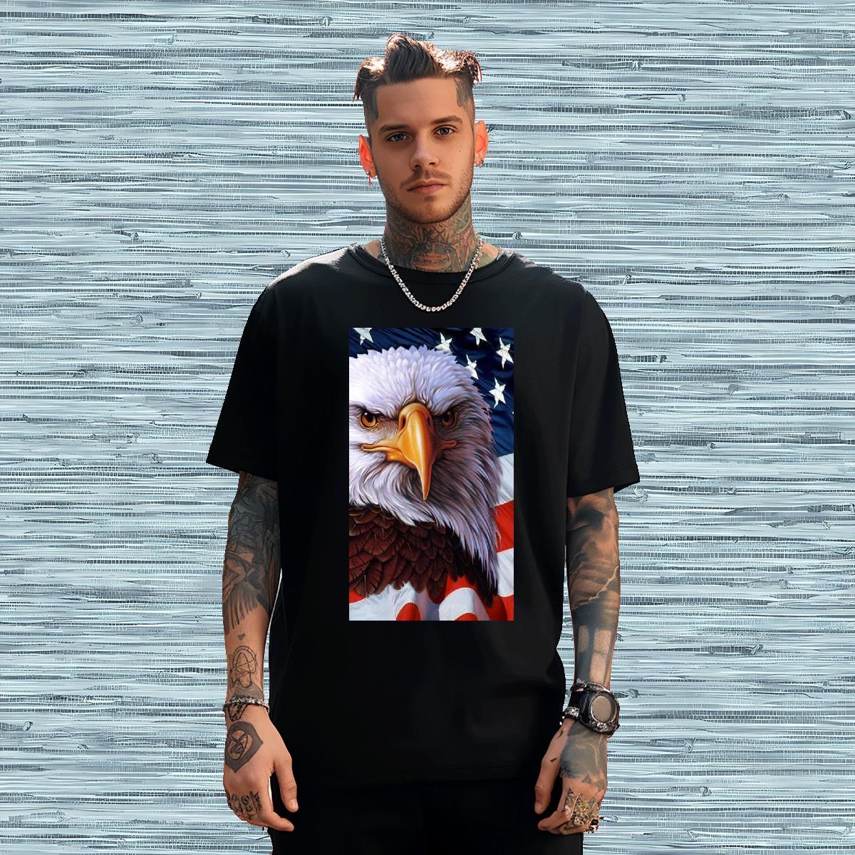 T Shirt For Man 100% Cotton 230g cool Home Outdoor Breathable Soft Custom Cartoon Men Tops Tees 2024 Designer High Quality Tops Shirt