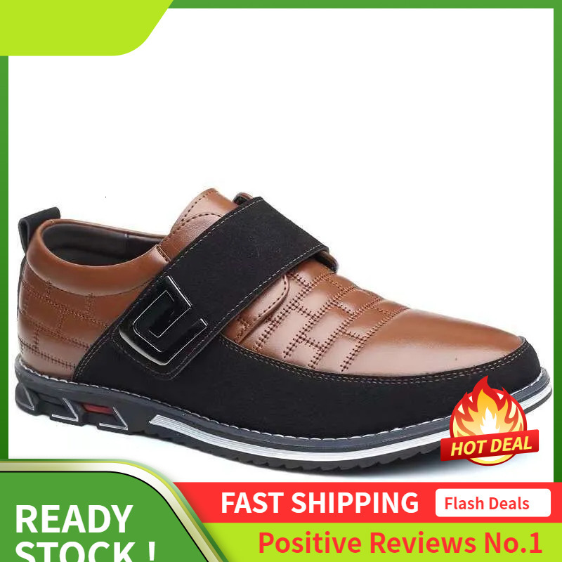 S Casual Ddmysports Slip On Loafers Embroidered Men Leather Cross Border Trend Plus Size S Shoes Outdoor lip ize hoes