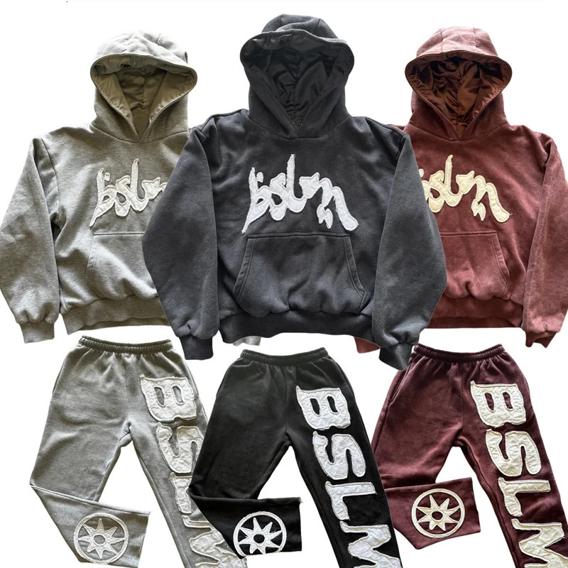 Vintage Alphabet Hoodie for Men Y2k Goth Harajuku Fashion Coat Couple Casual Loose Sweatshirt hooded Tops Clothing 240806