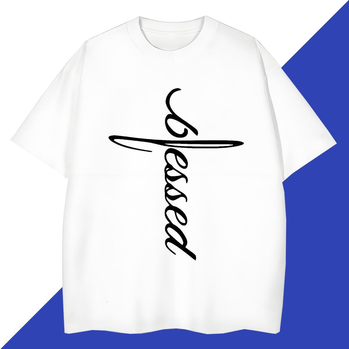 Unisex Tshirts 230g Cotton Outdoor letter Custom Print Plus Size Short Sleeve O-Neck Wholesale T-Shirts for Men Polos