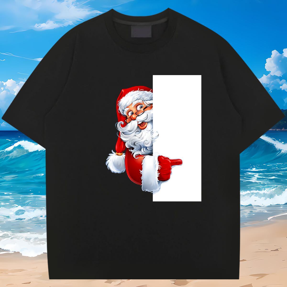 Brand T-Shirts 100% Cotton 230g High Street Hip Hop Polos Short Sleeve Soft Designer Men Tshirts Custom Cartoon