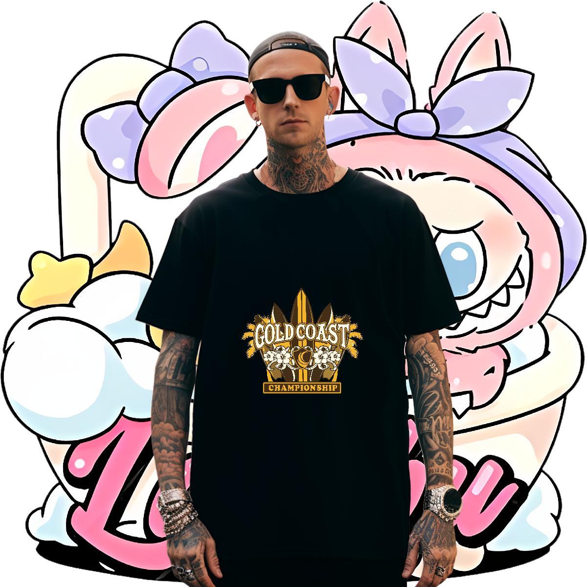 Comfortable Tshirt for Man Woman 230g Cotton Hip Hop Street letter Asian Size Breathable Short Sleeve Free Shipping T-Shirts for Men Top Tees