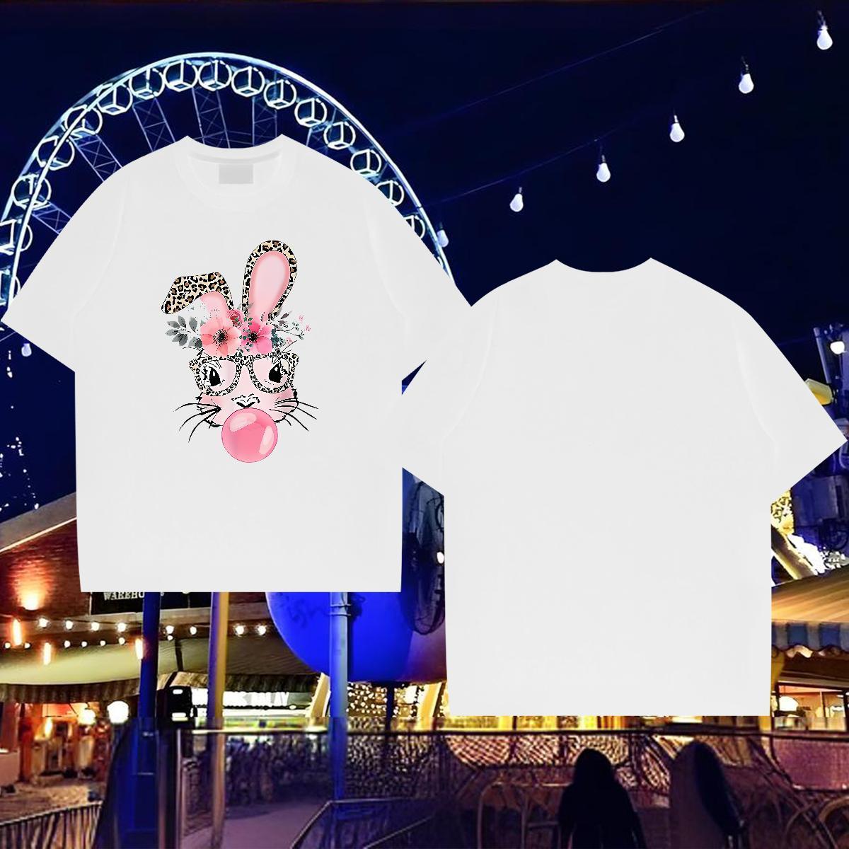 Customized Man T Shirts 230g Cotton rabbit Outdoor Tops Tees Crew Neck Breathable Free Shipping Tshirts Plus Size Custom