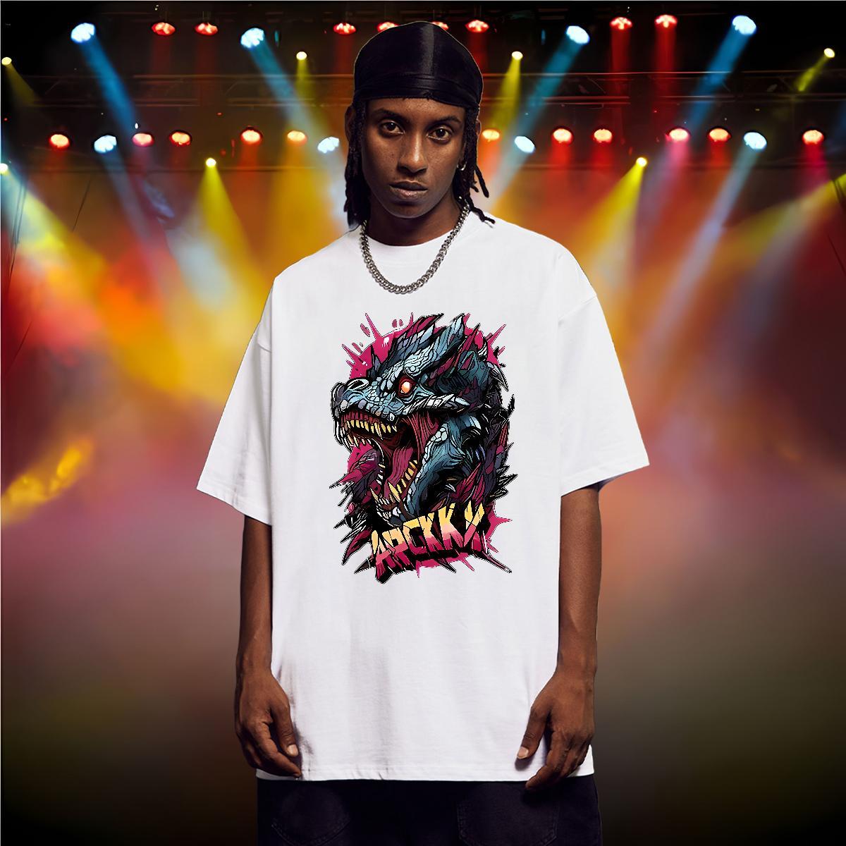 Man T Shirts 230g Pure Cotton Hip Hop Street Round Neck Short Sleeve White Plus Size Couples T Shirts Classic Casual Comfortable Clothings