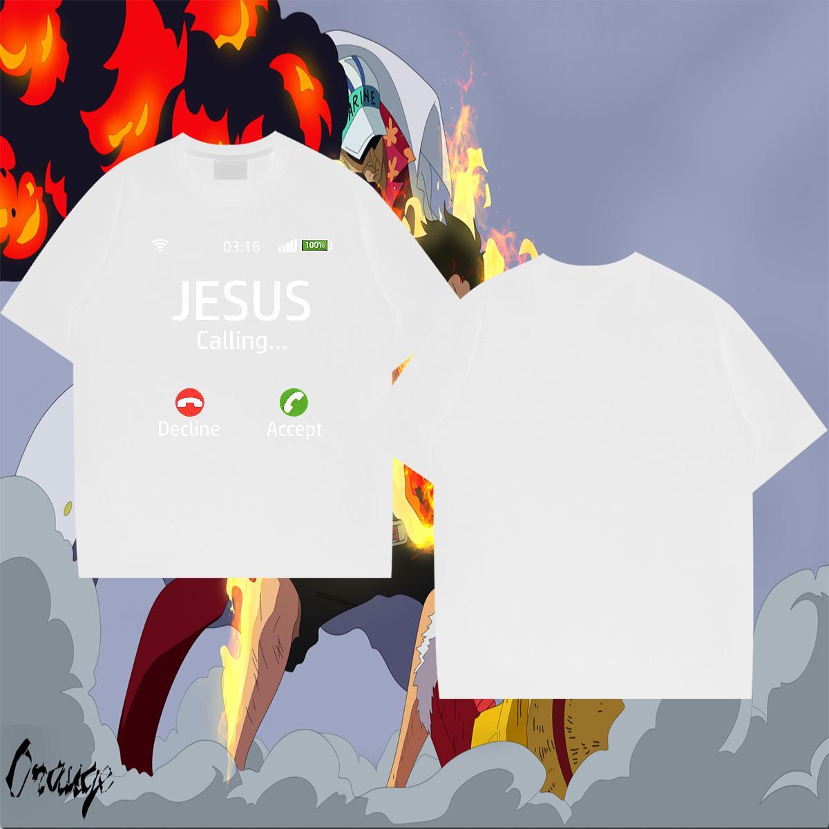 Cool Design Tshirts 230g 100% Cotton Daily Wear letter Cartoon Printing L-4XL Crew Neck Fashion New T shirt Tops