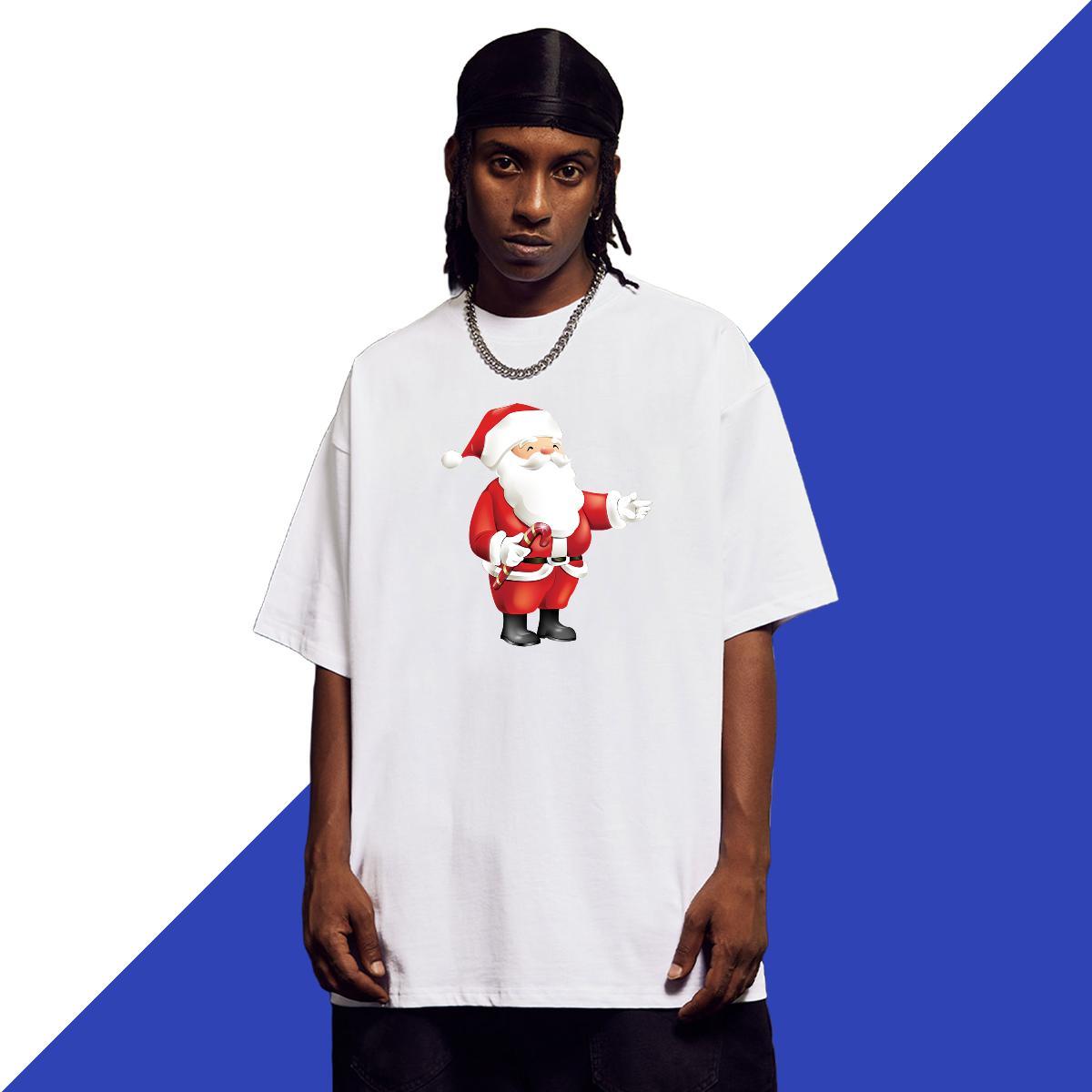 Custom T Shirt For Man 230g 100% Cotton Street Casual Wear Crew Neck Popular Men Clothes T-Shirt Oversized 4XL