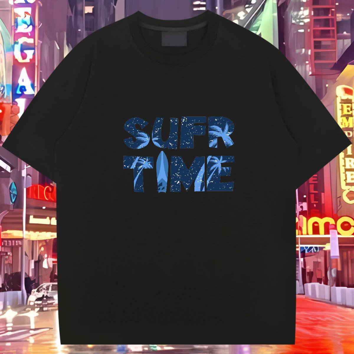 T-Shirts for Men 230g 100% Cotton icon Home Outdoor Crew Neck Skull Men Tees Fashion New High Quality Polos