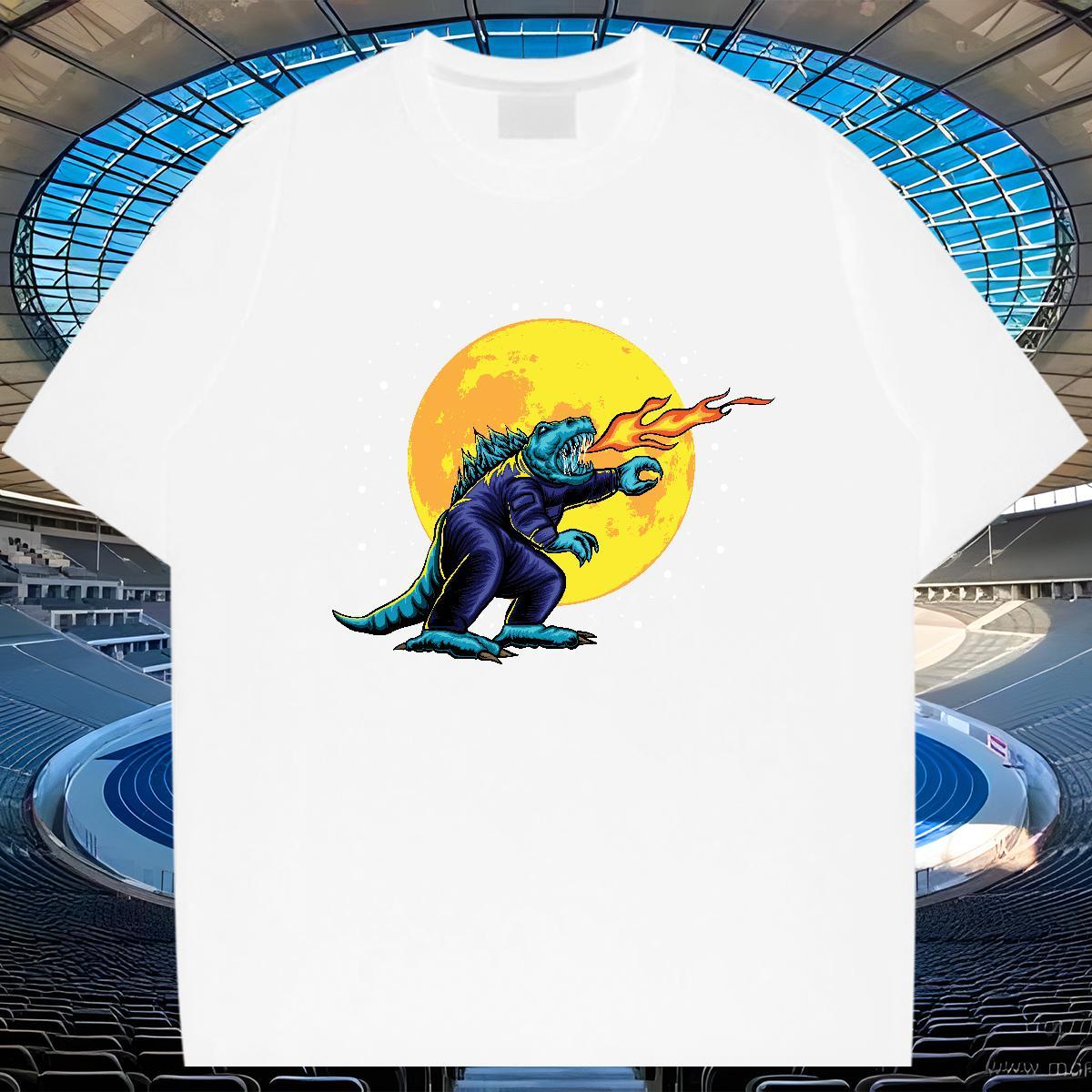 Popular Men Tshirts 100% Cotton 230g Street ET Custom Print Plus Size Round Neck Short Sleeve Fashion Design Men T Shirts Polos