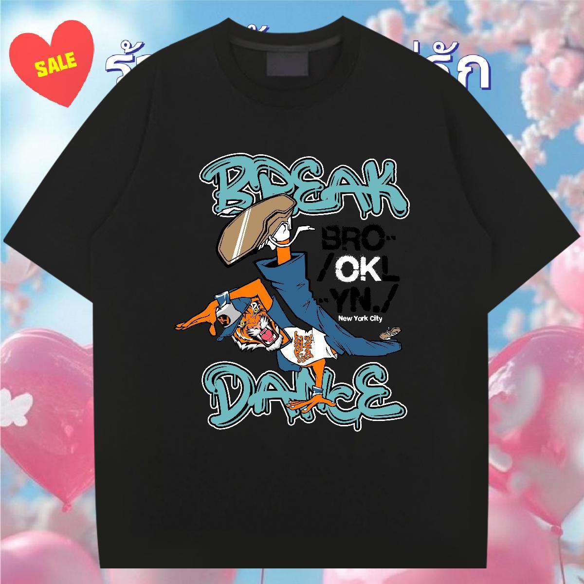 Fashion New Men T Shirts 230g Pure Cotton Beach Tops Breathable Soft Classic Tshirts Custom Cartoon