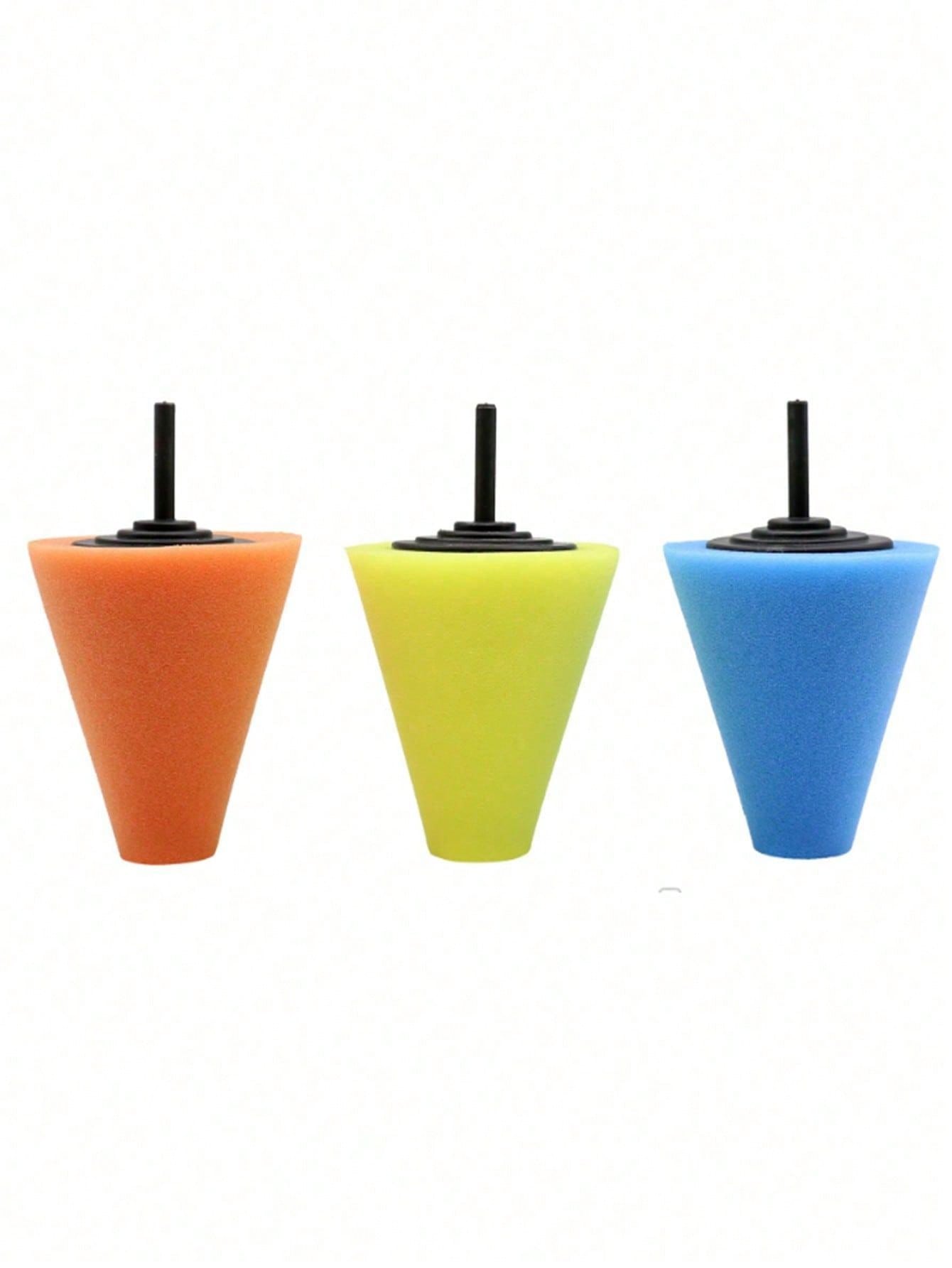 1pc car polishing disc wheel rim polishing waxing sponge wheel cone polishing sponge