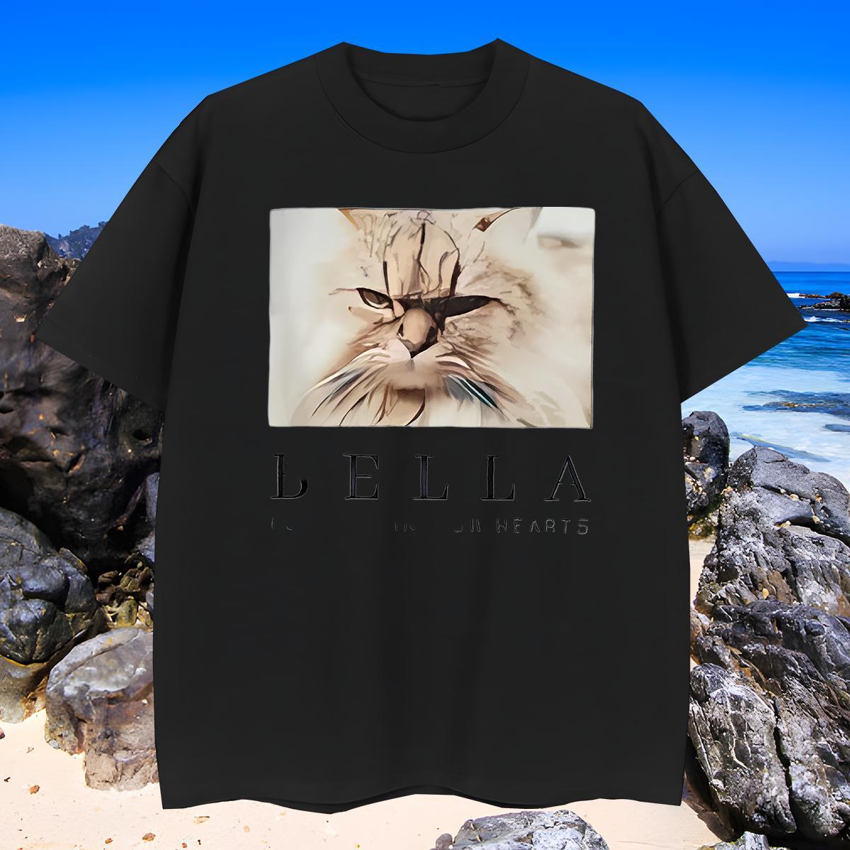 Wholesale Tshirts 230g Pure Cotton cat T shirt High Street Hip Hop Crew Neck Breathable Custom Anime Fashion Designer Polos