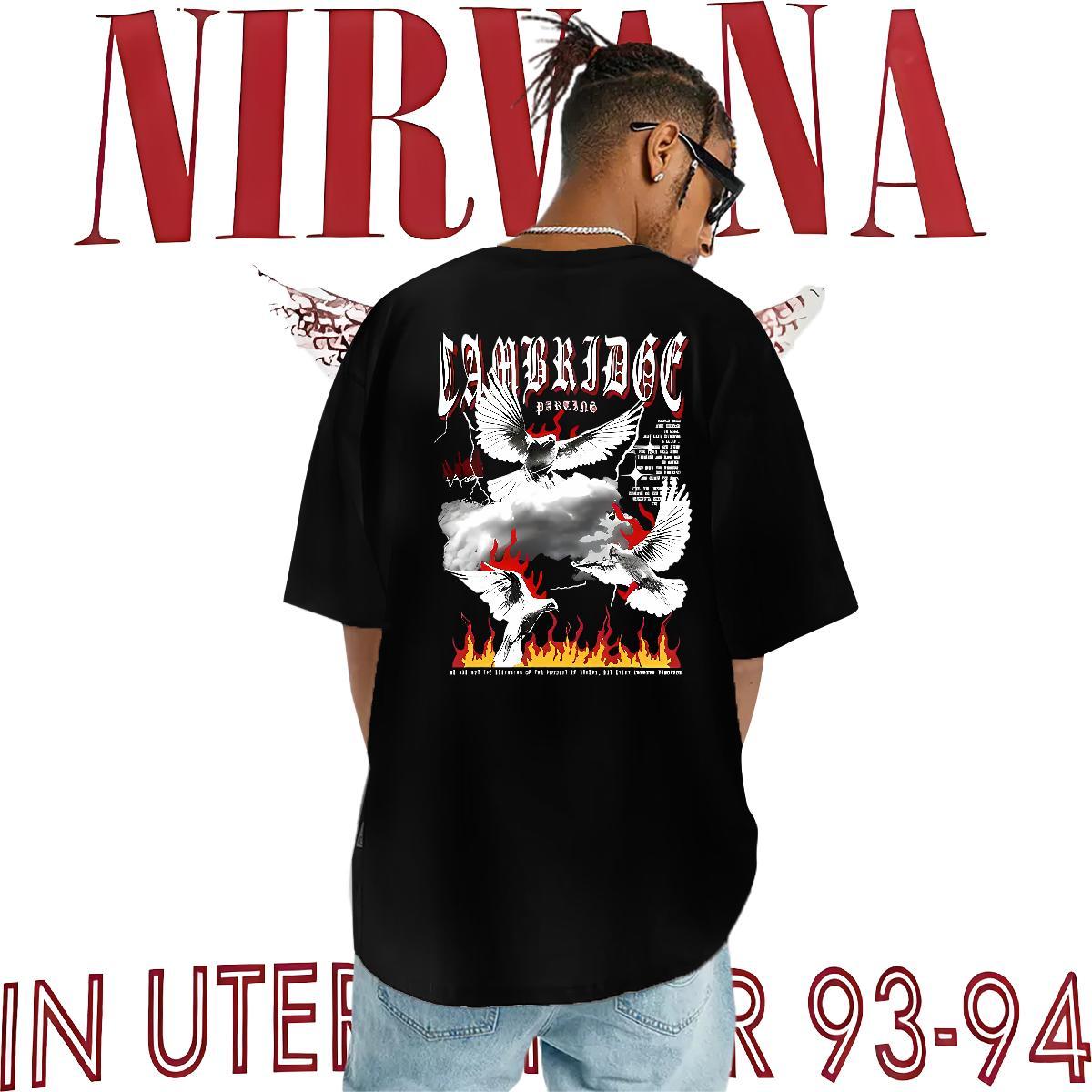 Fashion New T-Shirts for Men 230g Pure Cotton eagle Hip Hop Street Tees Shirts O-Neck Short Sleeve Free Shipping Tshirt for Man Woman Custom Print Ove