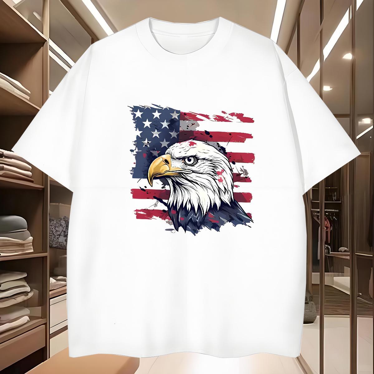 T shirt 230g Cotton Owl Beach Crew Neck Breathable Graphic Mens Tshirts Custom Brand Wear