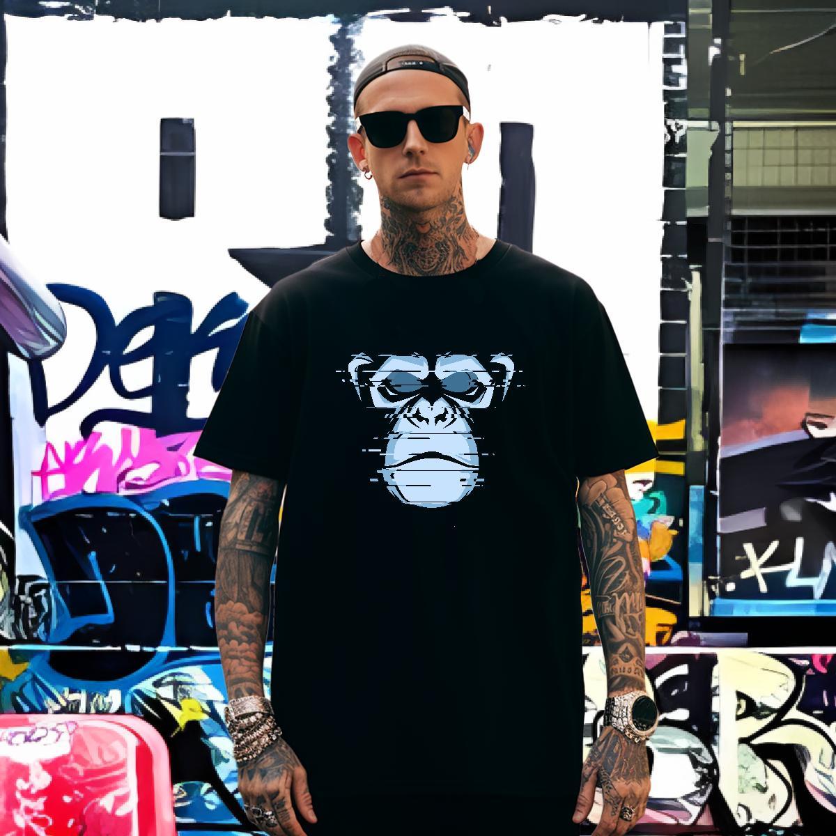 T-Shirts 230g Cotton Owl Street Casual Short Sleeve Soft Oversized Mens Tshirts Free Shipping Brand Tees Shirts