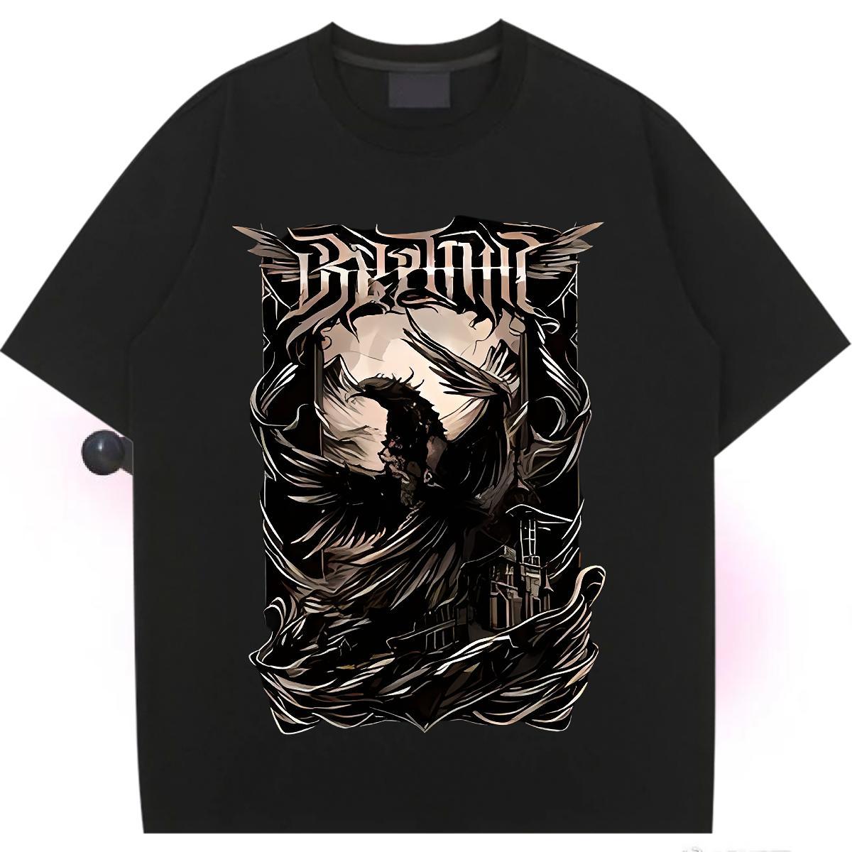 Unisex Women T Shirts Breathable Short Sleeve Lady T shirt White Plus Size eagle Summer Casual 230g Pure Cotton Fashion New Polos