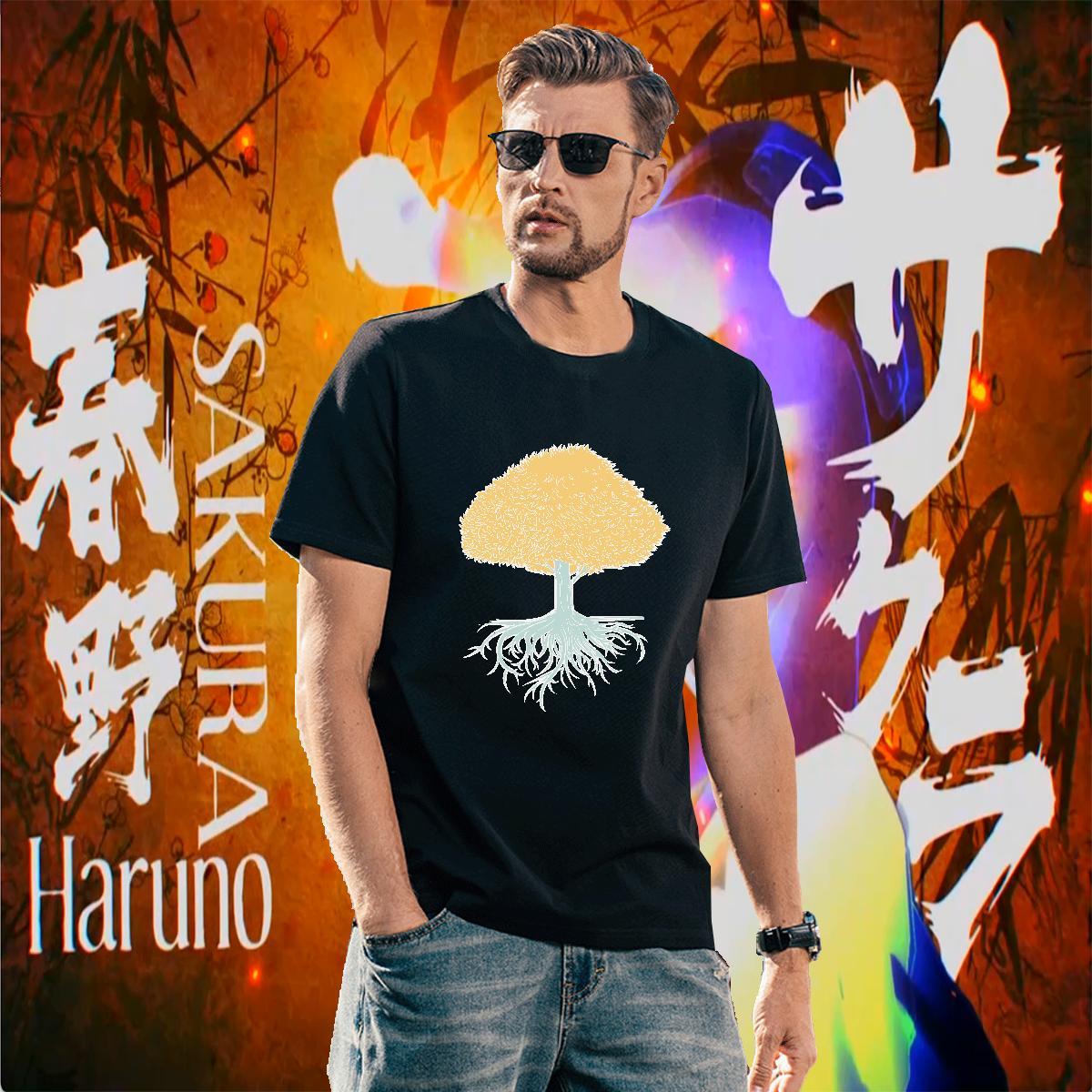 Mens T Shirts 230g Cotton tree Casual Beach Crew Neck Custom Print Plus Size Couples T Shirts New Designer Classic Tees