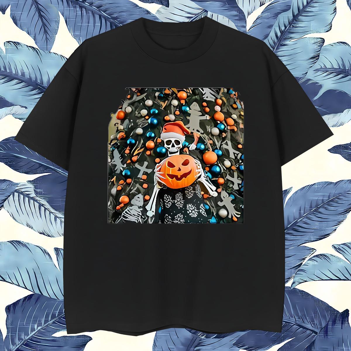 Comfortable Men Tops Tees 230g 100% Cotton pumpkin T shirt Street Wear Round Neck Short Sleeve Custom Anime Fashion New Tees Shirts