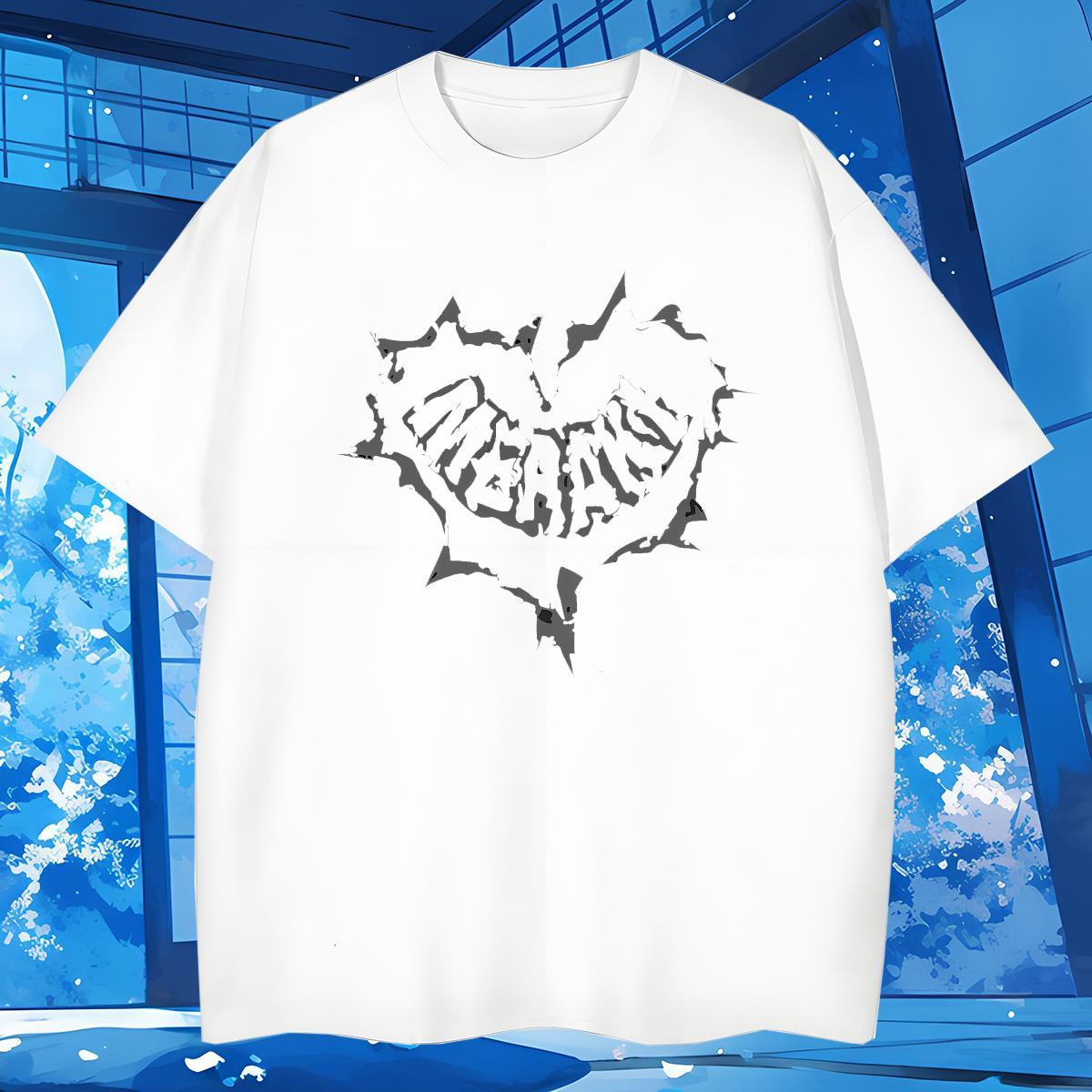 T Shirts Men 230g Cotton art Casual Beach Crew Neck Breathable Black White Men Tshirts Wholesale Cool Tops Shirt