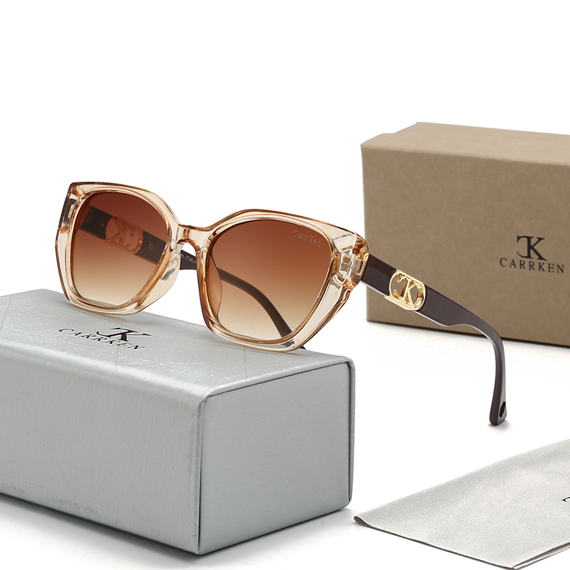ML 99002 Top luxury Sunglasses polaroid lens designer womens Mens Goggle senior Eyewear For Women eyeglasses frame Vintage Metal Sun Glasses With Box