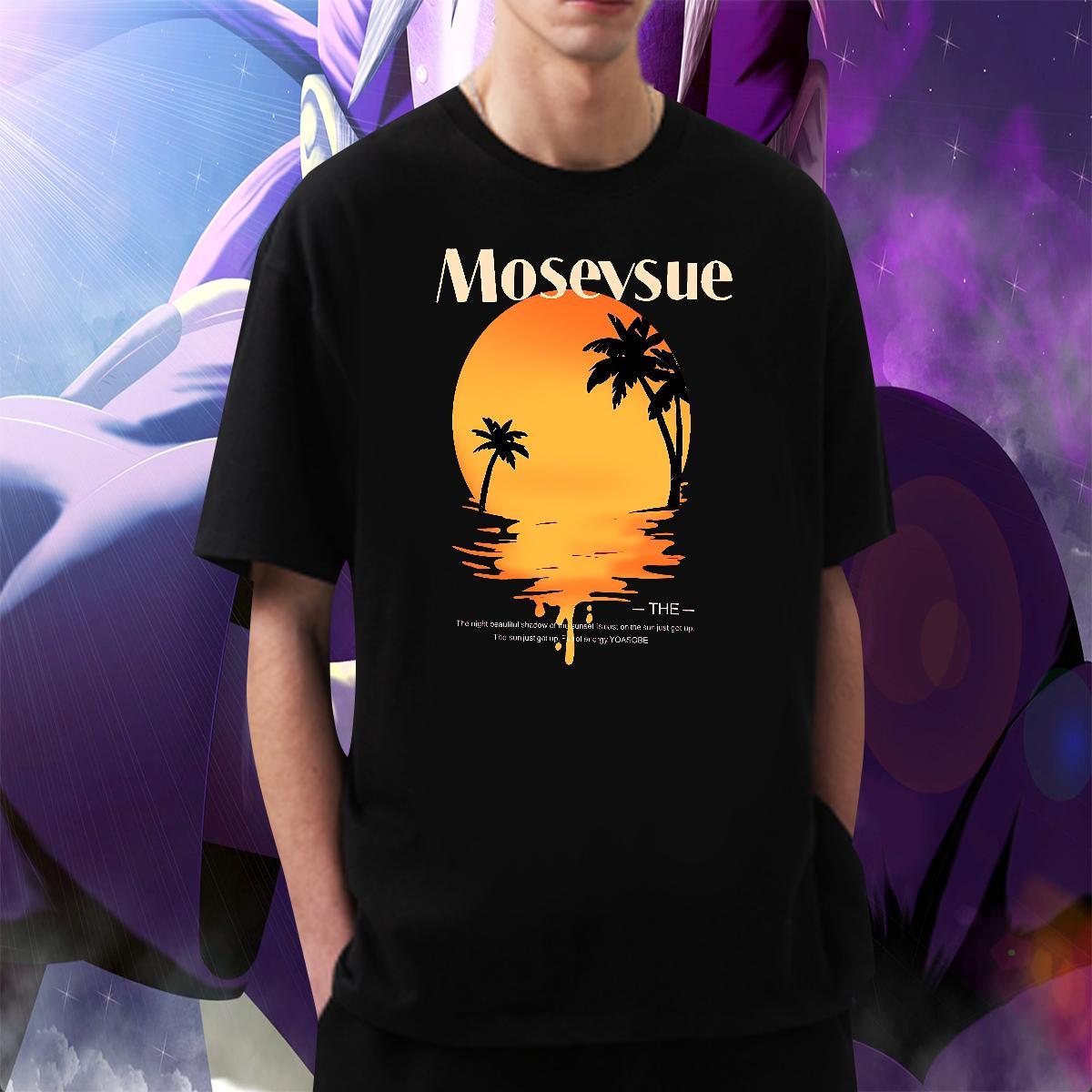 Cool Men Tees 100% Cotton 230g Casual Beach tree White Plus Size Breathable Soft Factory Direct T-Shirts for Men Tees Shirts