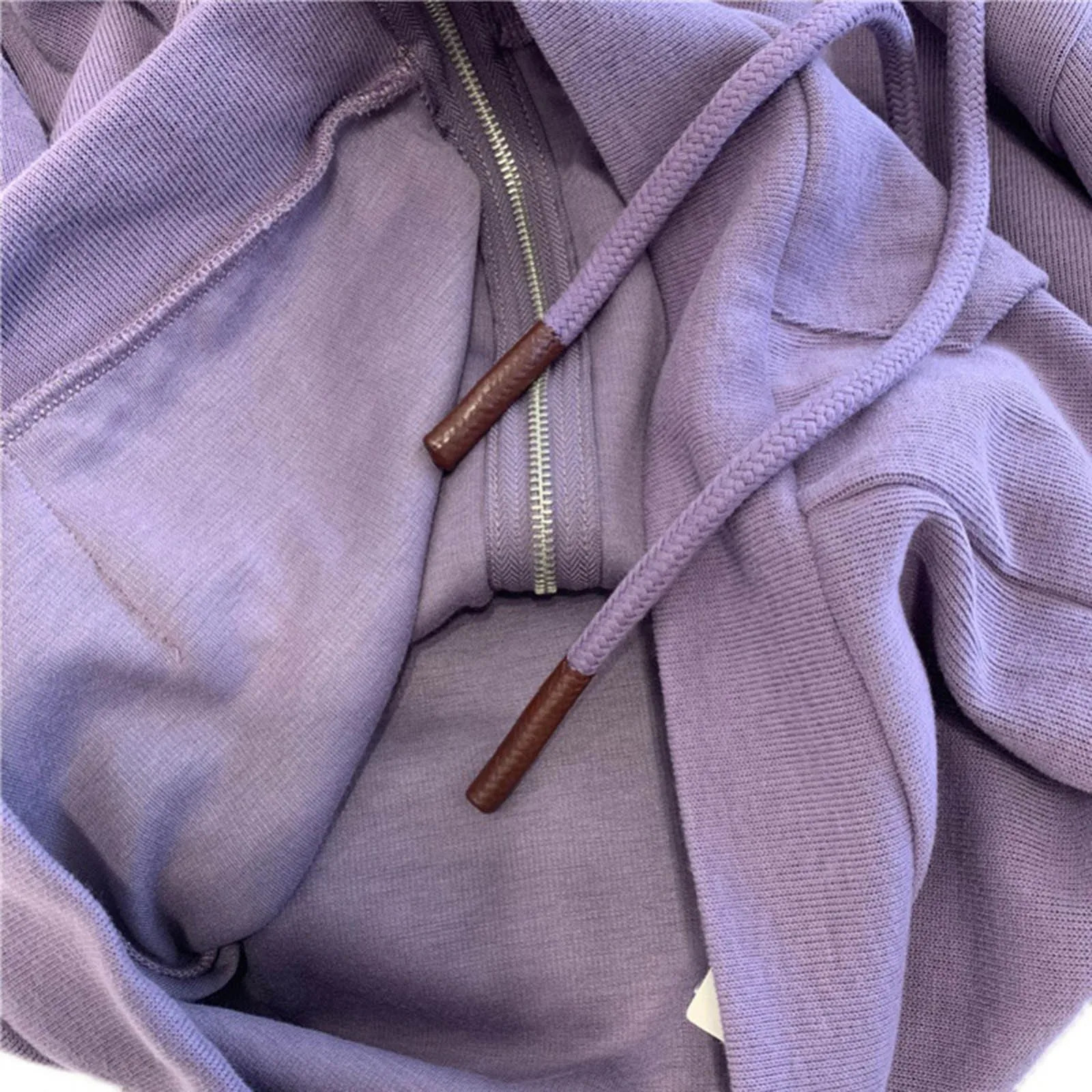 Y2k Zip Up Hoodies Long Sleeve Purple Oversized Jackets Hoodie Drawstring Harajuku Black Grunge Loose Sweatshirt 240812