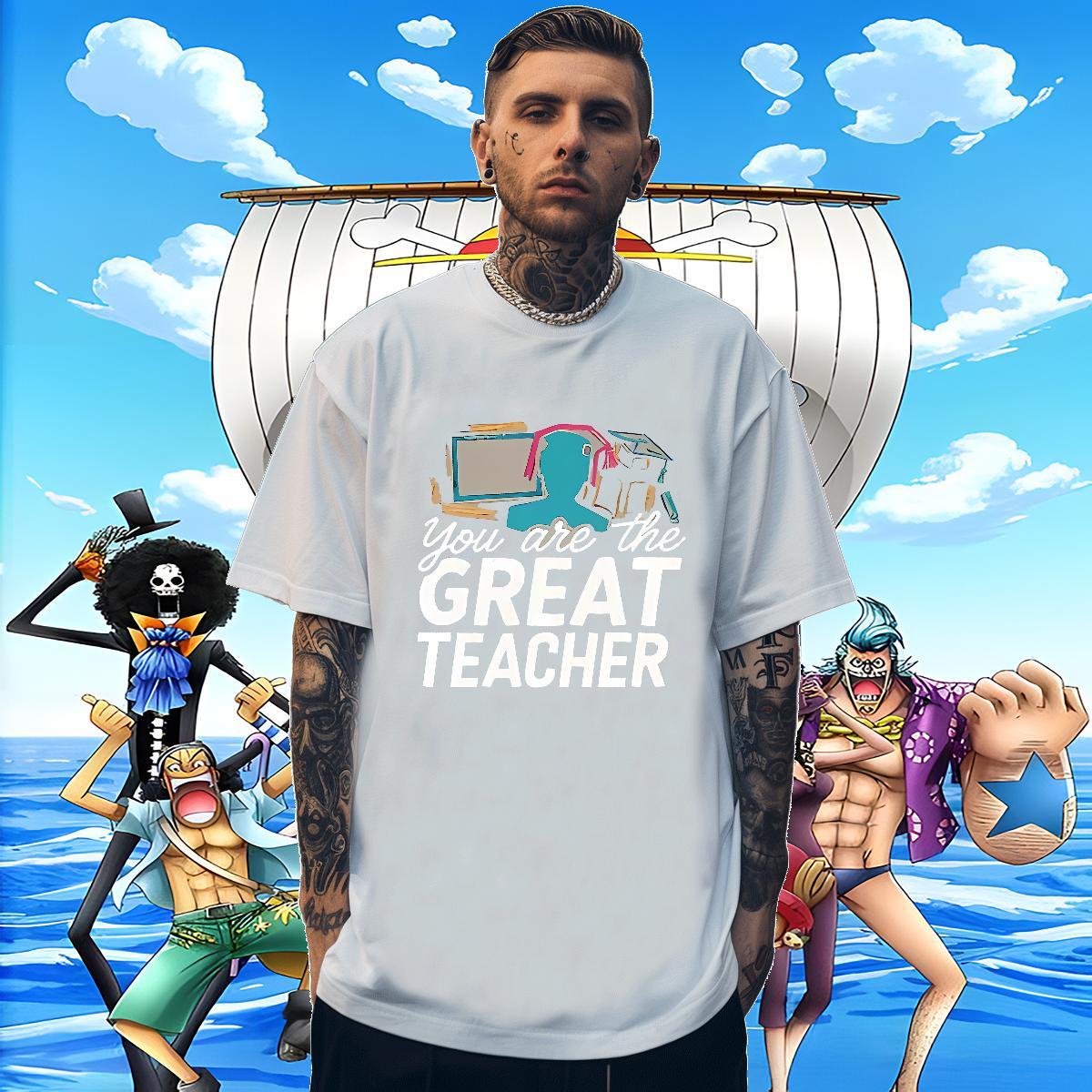 Loose Men Tees 230g 100% Cotton Anime Printing Street letter DIY Logo Oversized Breathable Stylist T-Shirts Tshirts