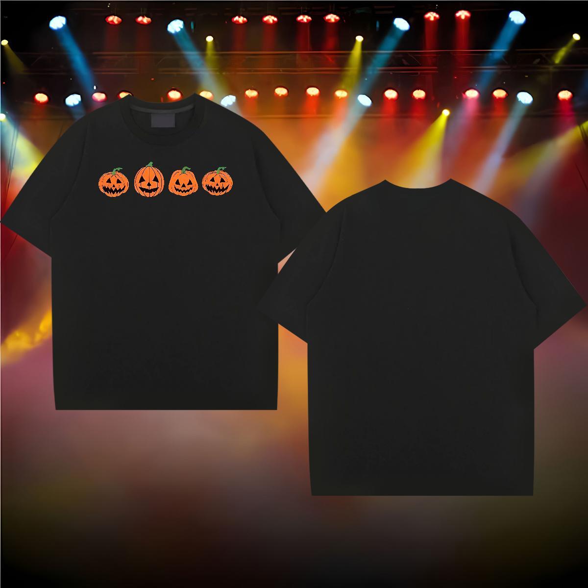DIY Customized T Shirt For Man 230g 100% Cotton halloween Home Outdoor Tops Shirt Short Sleeve Soft Designer Tshirt for Man Woman Custom Anime