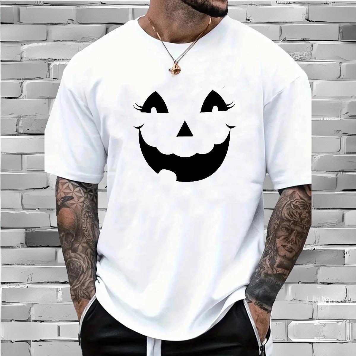 Classic T-Shirts 100% Cotton 230g monster Home Outdoor Top Tees Breathable Short Sleeve Free Shipping Couples T Shirts Black White