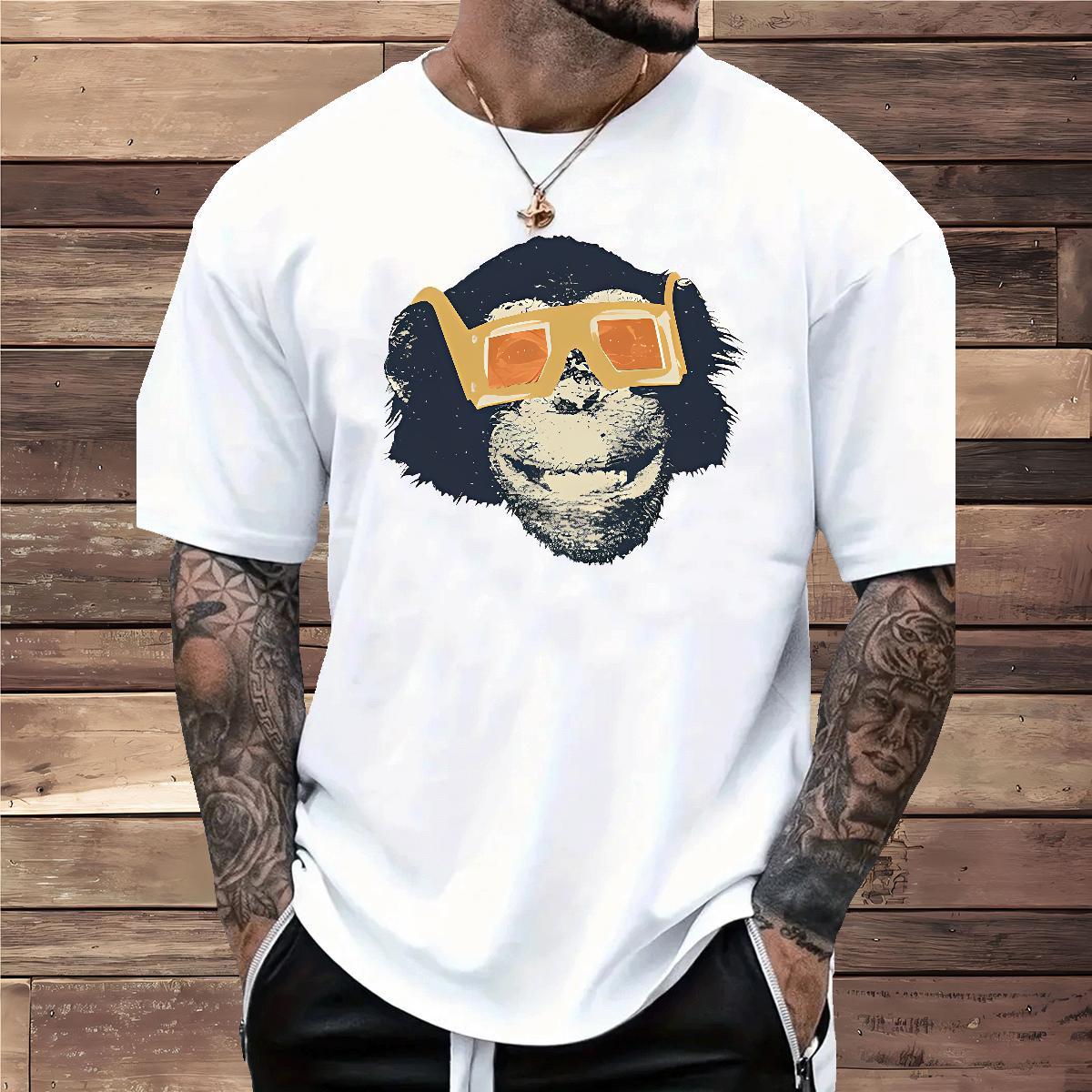 Brand T-Shirts 100% Cotton 230g Summer Casual Tops Crew Neck TOP Quality Men Clothes T-Shirt White Plus Size