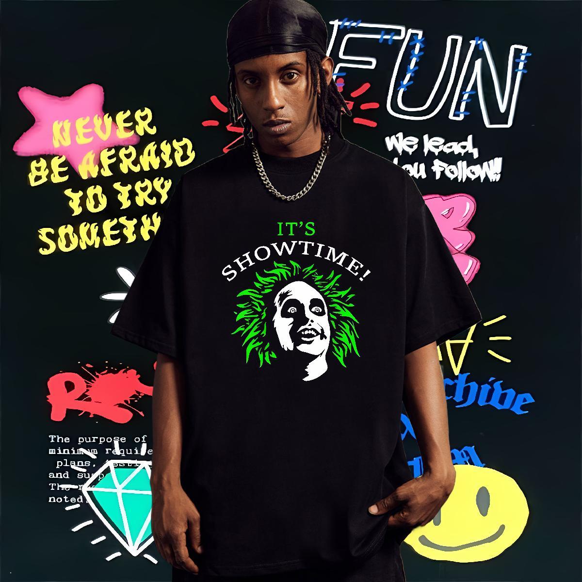 Man T Shirts 230g Cotton Lines Daily Outfit Breathable Crew Neck Oversized Men Tops Tees New Arrival High Quality Tshirts