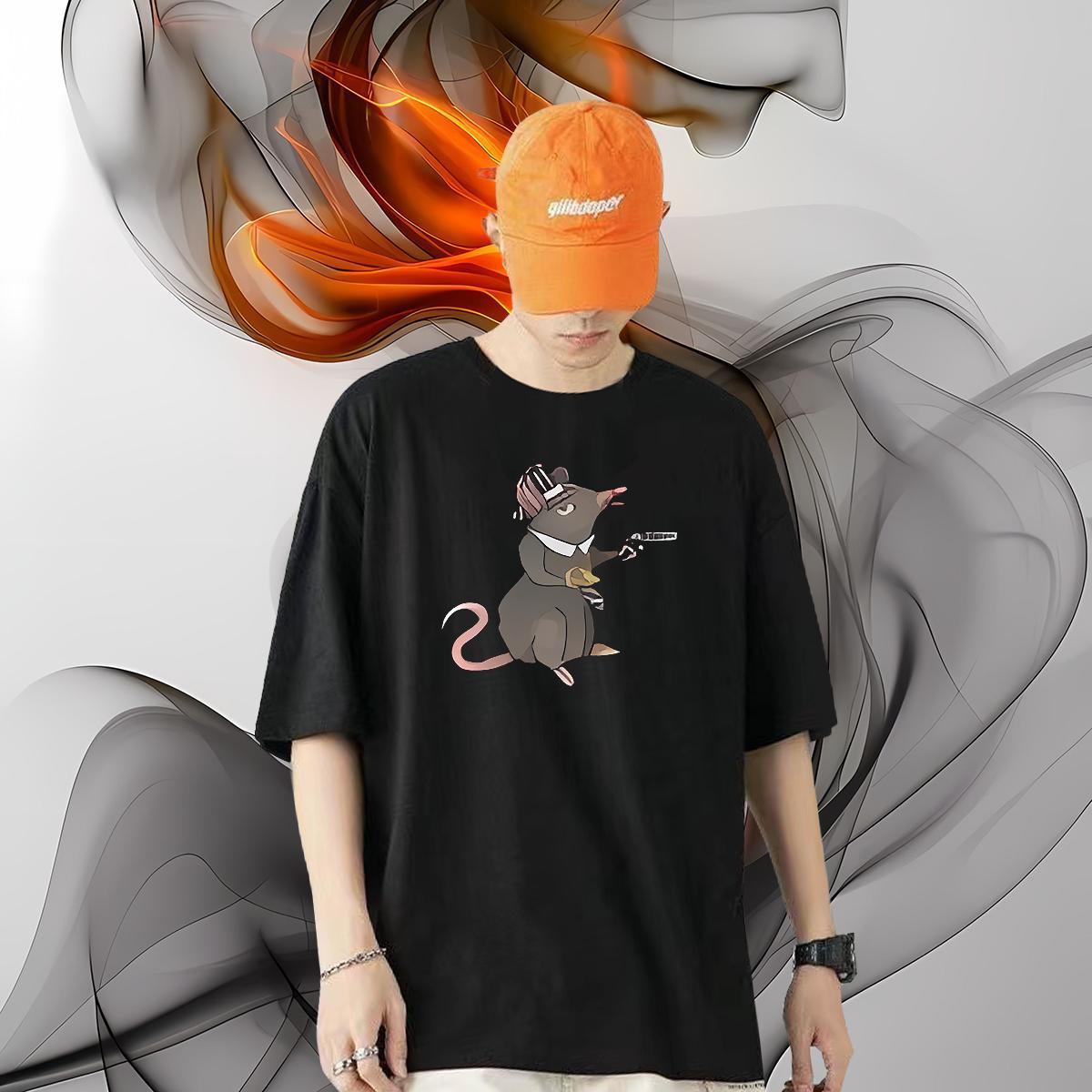 New Arrival T Shirts Men 230g Cotton mouse Beach Polos Breathable Crew Neck Free Shipping Mens Tshirts Graphic