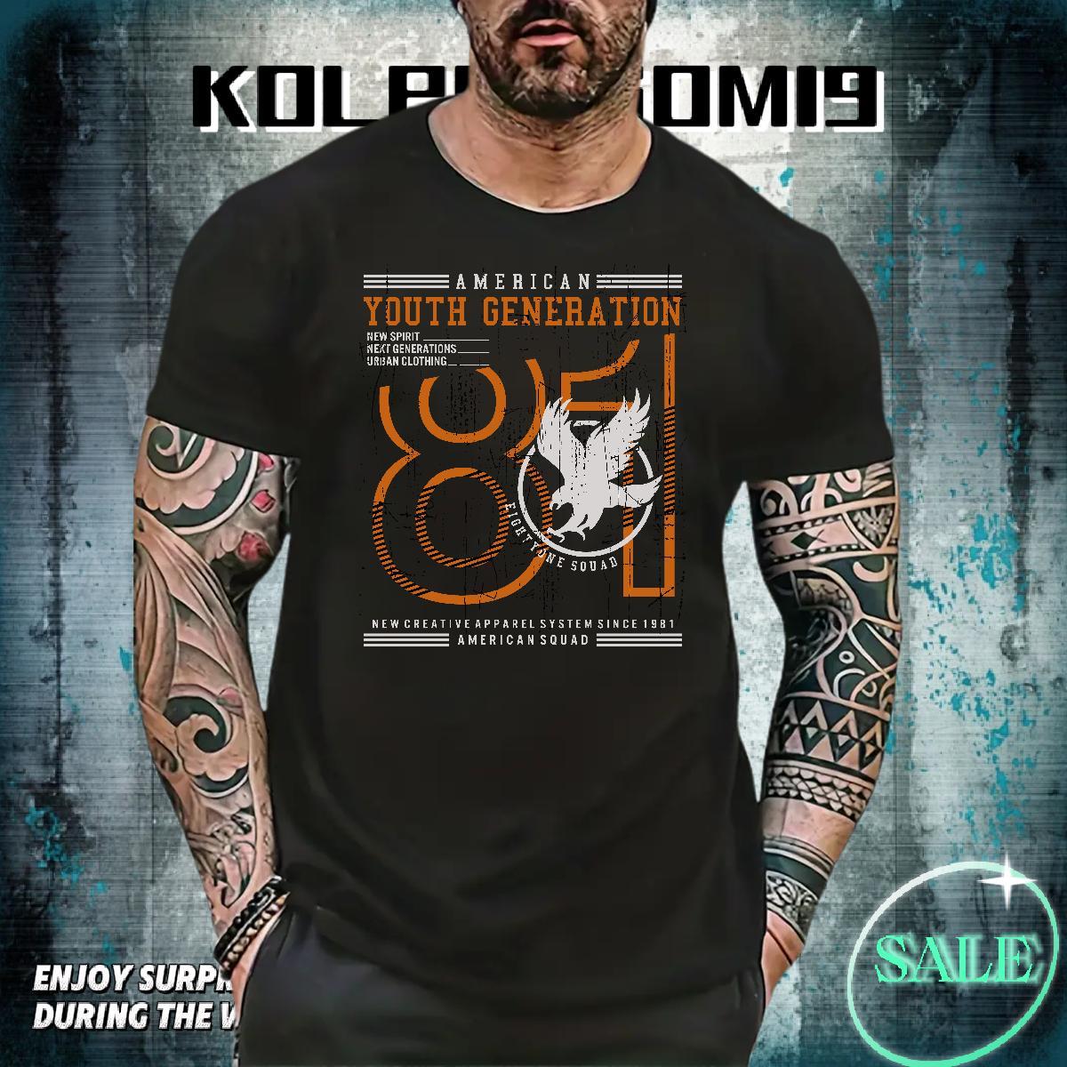 Soft Tshirt for Man Woman 230g 100% Cotton Hip Hop Street letter Black White Crew Neck 2024 New Mens T Shirts Tops