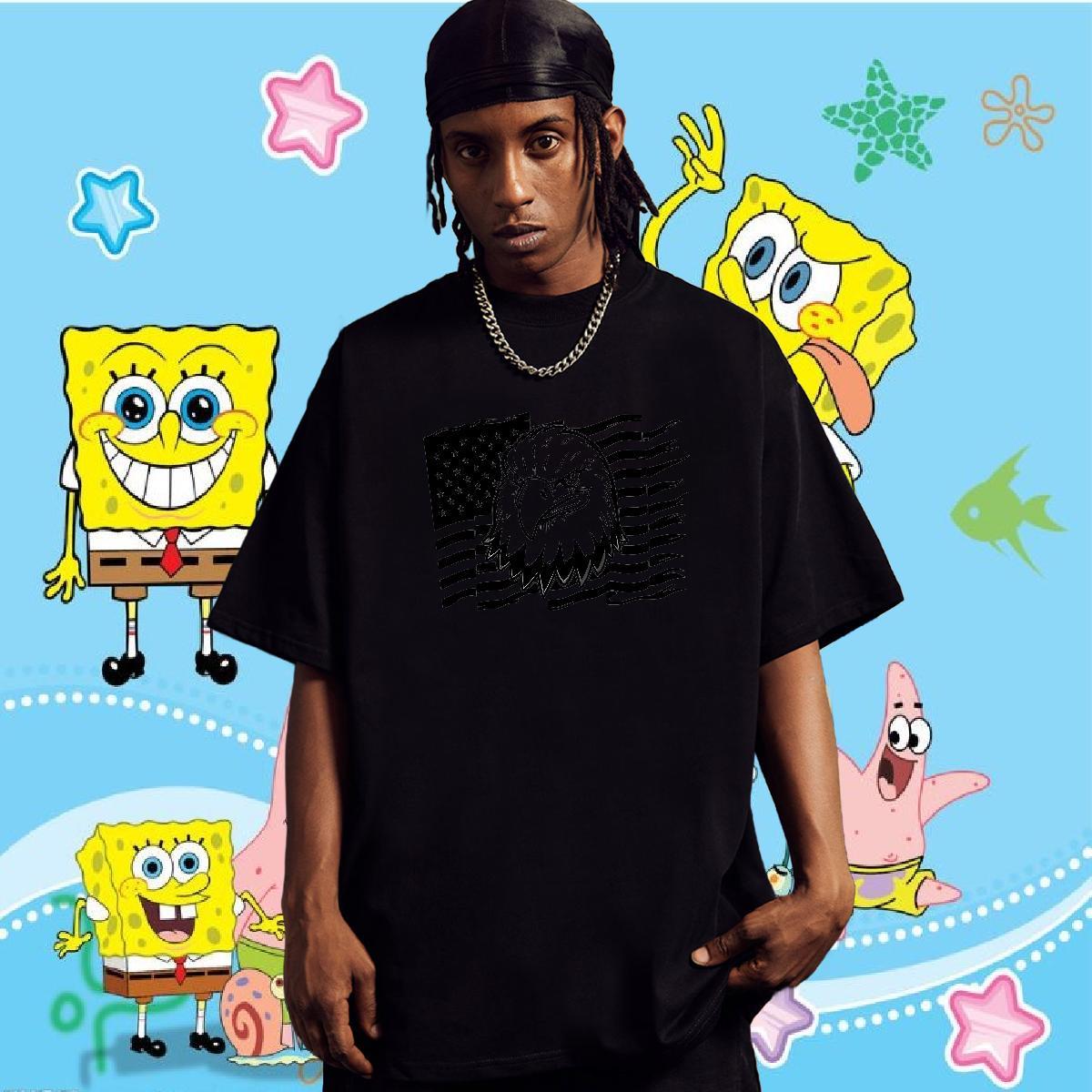 DIY Customized T Shirt For Man 230g 100% Cotton Owl Daily Wear Tshirts Round Neck Short Sleeve Classic Mens Tshirts Custom Cartoon