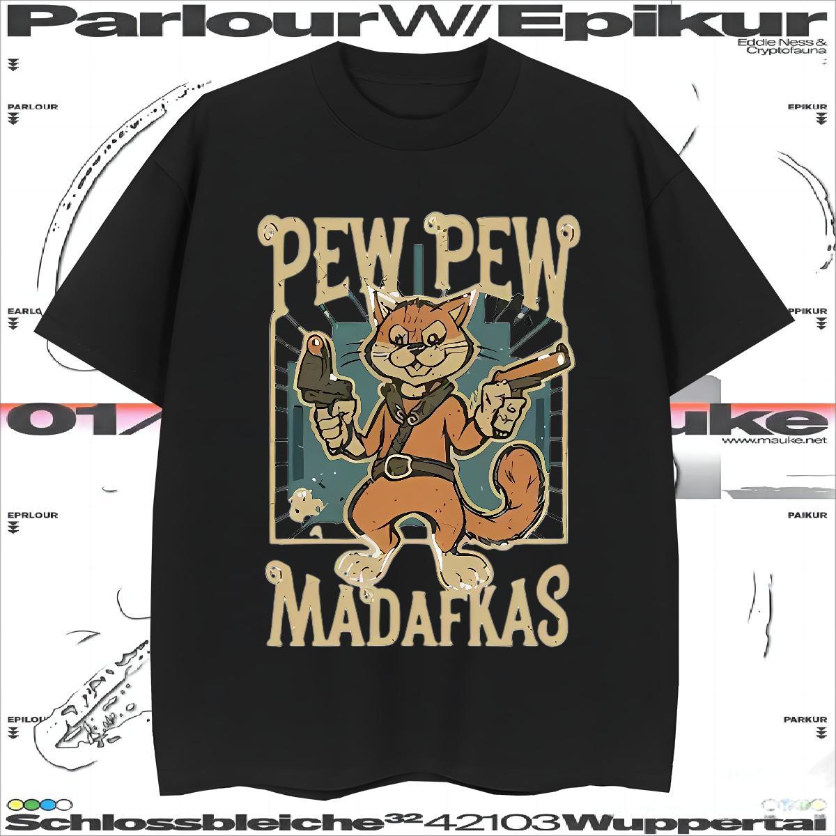 Loose Couples T Shirts 230g 100% Cotton squirrel T-Shirts for Men Daily Wear O-Neck Short Sleeve Custom Print Oversized Classic Tees