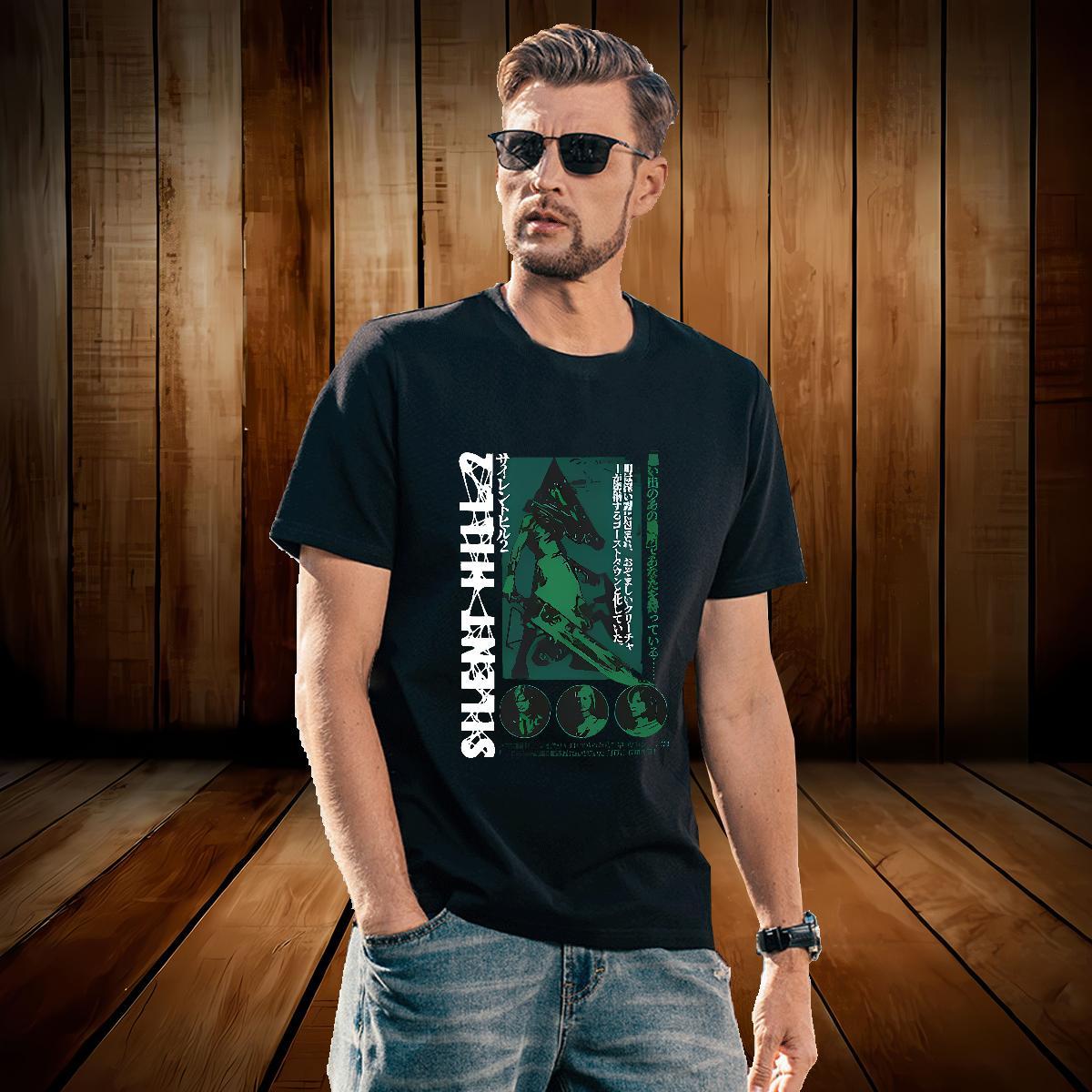 Loose Fit Tshirts 230g Pure Cotton horse T-Shirts Sport Short Sleeve O-Neck DIY Logo Oversized Fashion Designer Clothes