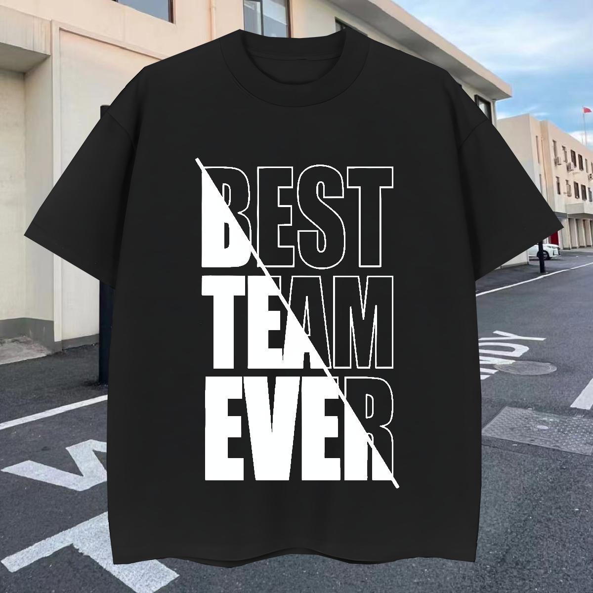 Designer Tshirts 230g Pure Cotton Outdoor letter Black White Breathable Soft DIY Customized T-Shirts Tee Shirt