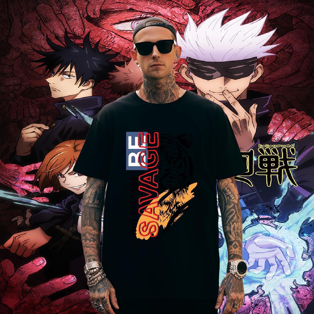 Comfortable Tshirt for Man Woman 230g 100% Cotton T-Shirts Spring Summer Short Sleeve Soft Anime Designer Fashion Clothings