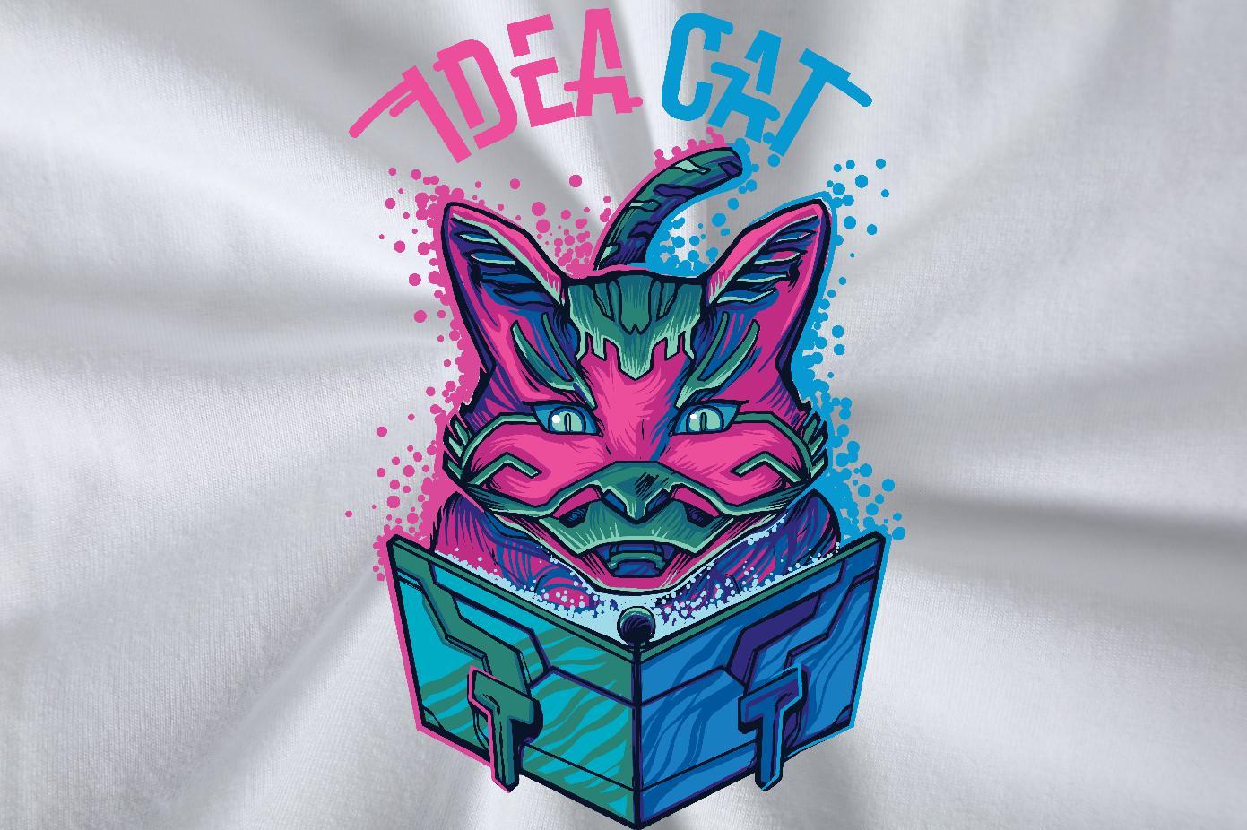 Free Shipping Men Tops Tees 230g 100% Cotton Casual Beach cat Floral Print Crew Neck Classic Mens T Shirts Tee Shirt