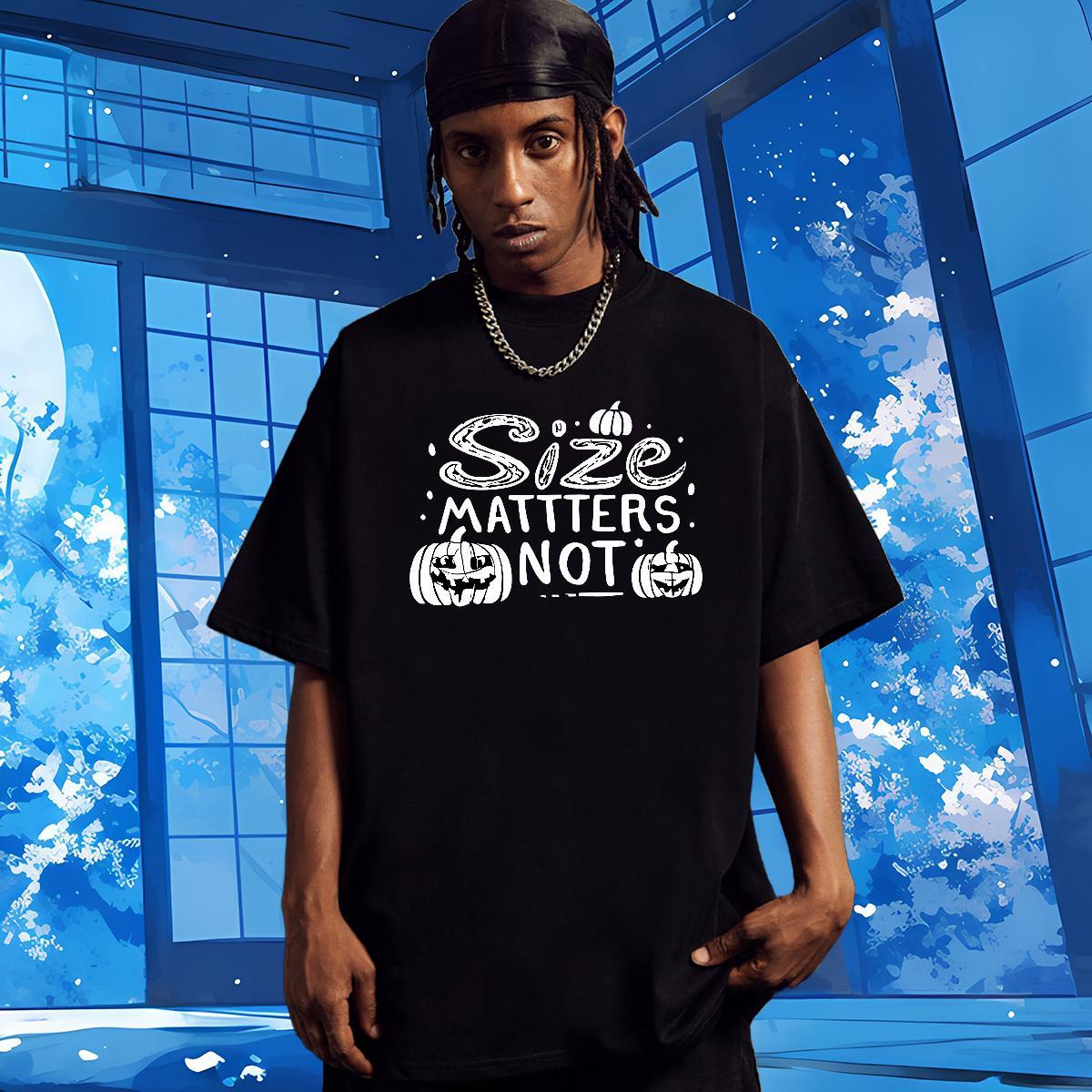 2024 Summer Man T Shirts 230g Cotton halloween Daily Outfit Polos Breathable Soft Brand Tshirt for Man Woman Cartoon Print