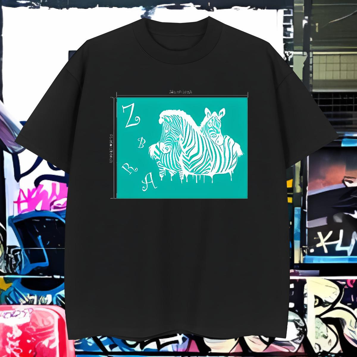 Mens T Shirts 230g Pure Cotton horse Casual Daily Wear Breathable Crew Neck DIY Anime Men Clothes T-Shirt New Arrival Cool Design Polos