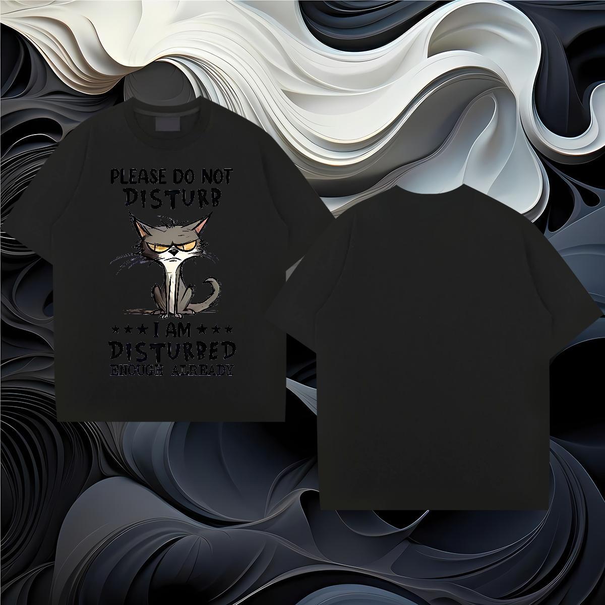 Designer Mens T Shirts 230g 100% Cotton cute Daily Outfit Top Tees Breathable Short Sleeve Free Shipping Tshirt for Man Woman Customized Print