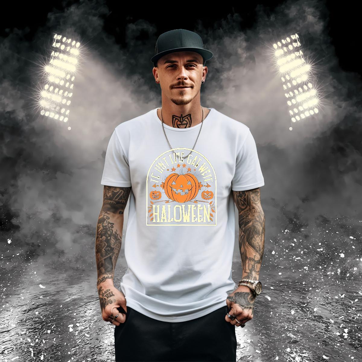 2024 Mens T Shirts 100% Cotton 230g halloween Hip Hop Tshirts Breathable Short Sleeve Comfortable Men Tshirts Graphic