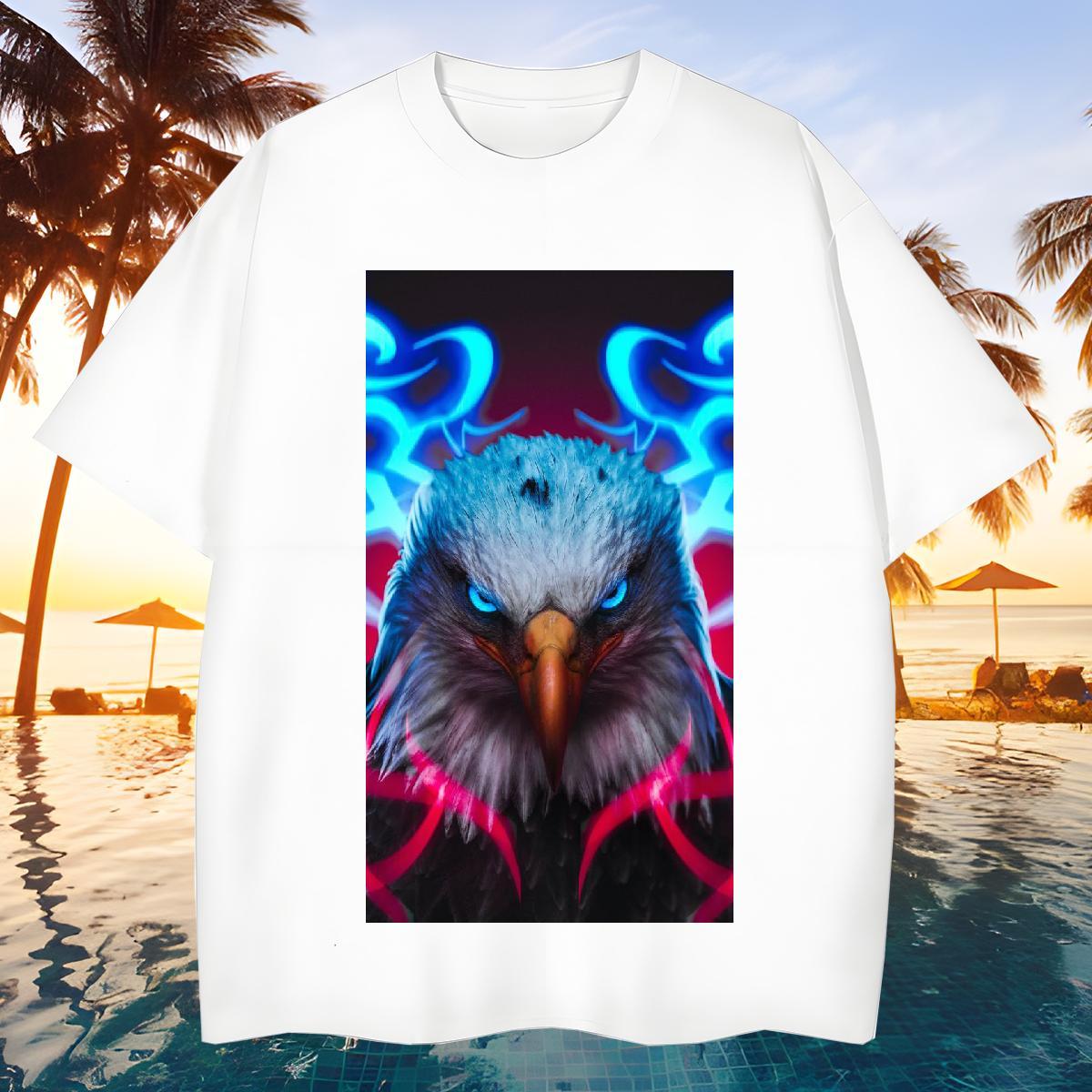 Wholesale Men Tees 230g Pure Cotton cool T-Shirts Casual Beach Breathable Crew Neck Custom Cartoon 2024 Designer Tops