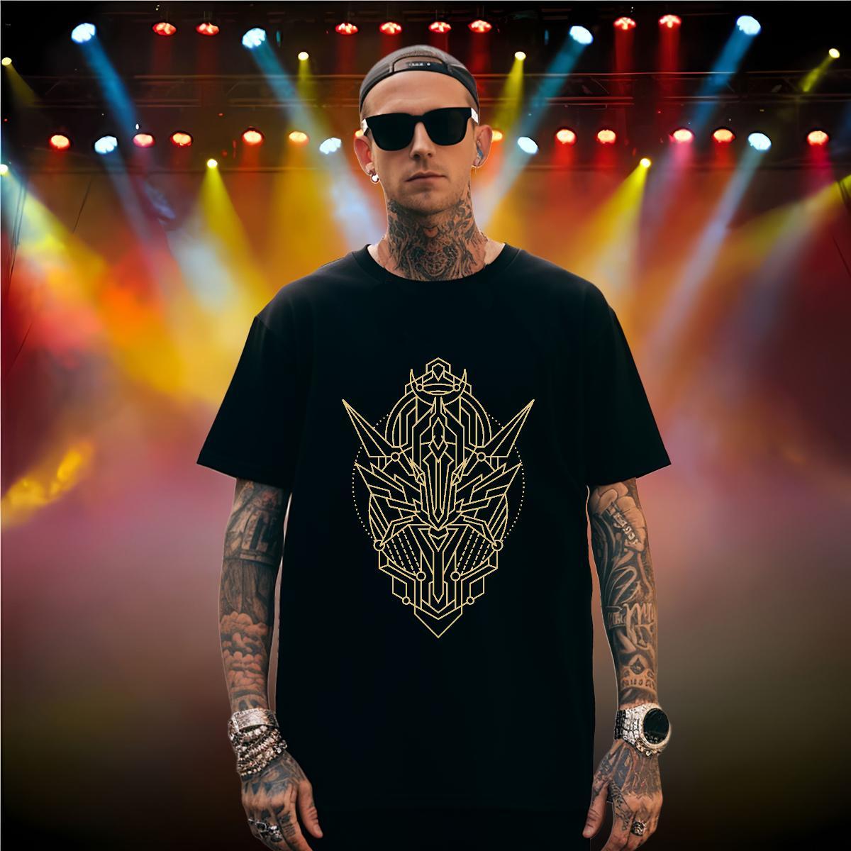 Mens T Shirts 230g Pure Cotton Lines Summer Casual Breathable Soft Customized Couples T Shirts Fashion Casual Brand Polos