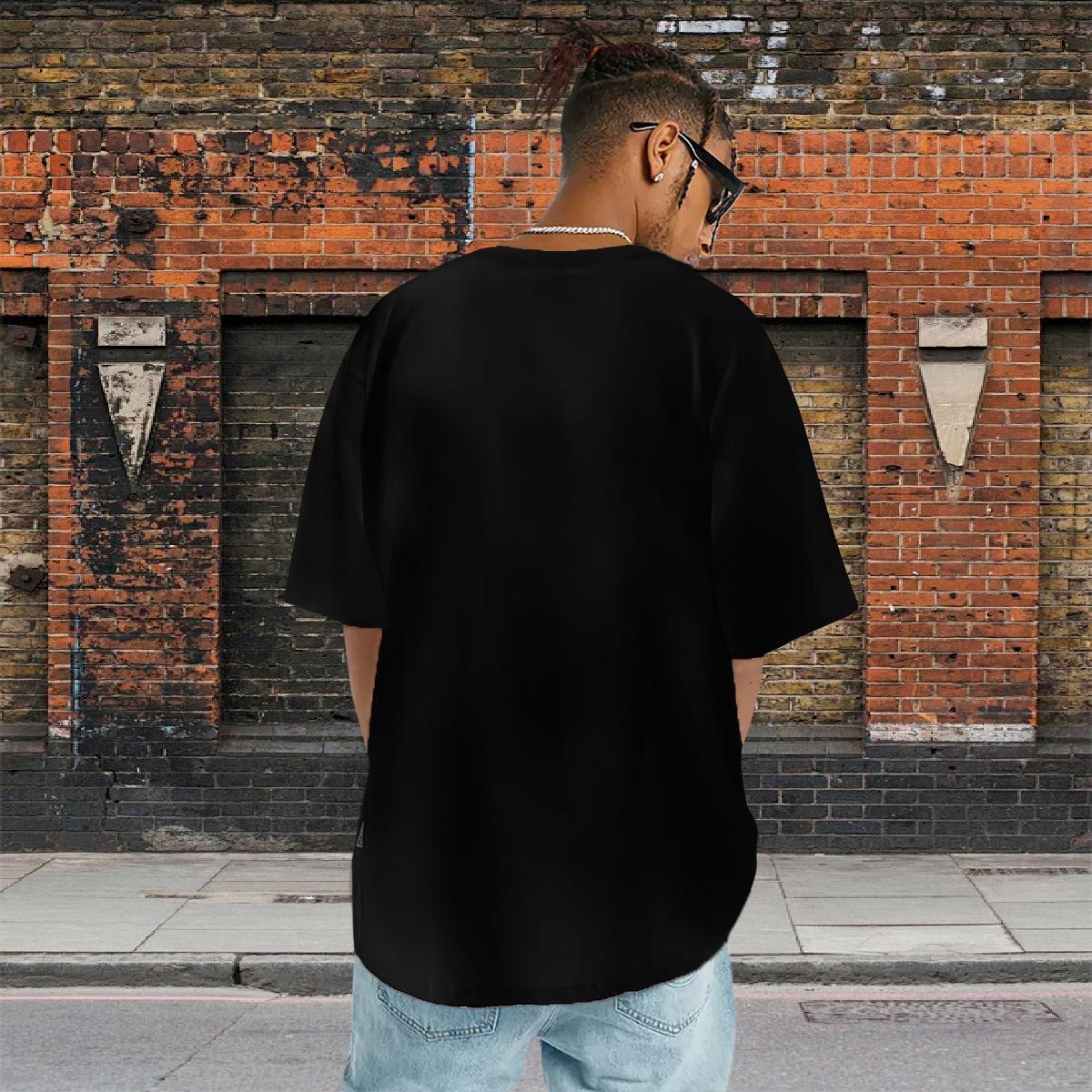 Wholesale T Shirts Men bear Breathable Anime Printing Street Asian Size 230g Pure Cotton Men Tshirts Fashion Casual Tops