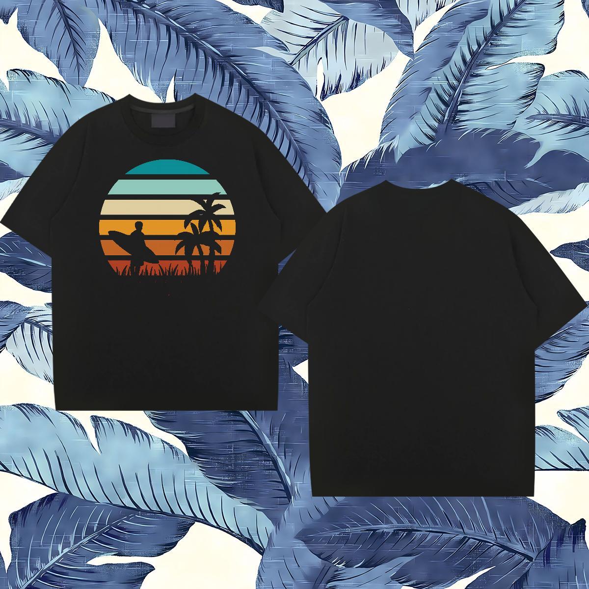 Customized T Shirts Men 230g 100% Cotton tree Casual Daily Wear Clothings Breathable Soft Cool Design Tshirt for Man Woman Oversized 4XL