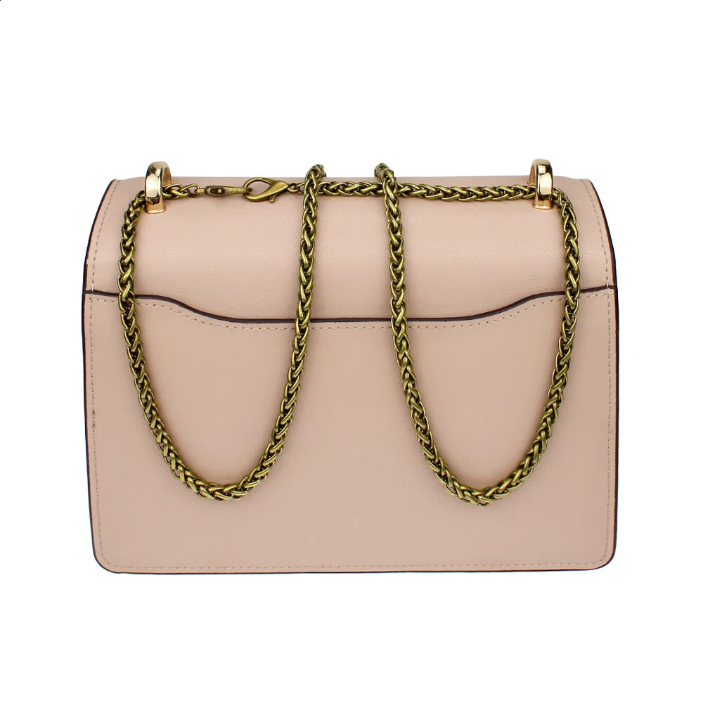 5Pcs 120CM Thick Metal Weaved Chain For Handbags Replace Shoulder Bag Strap Crossbody Purses DIY Accessories 240805