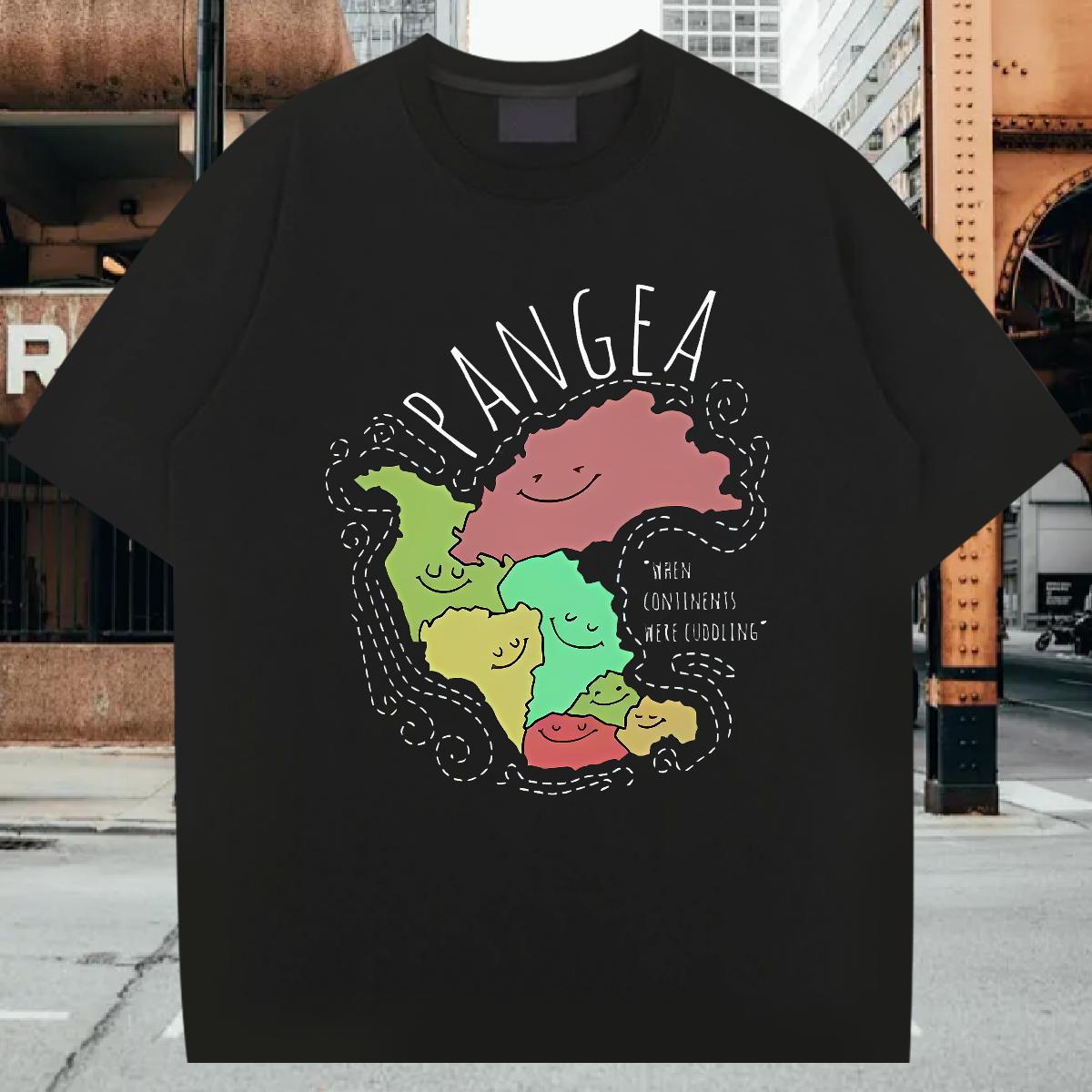 T Shirt For Man 230g 100% Cotton map Sports Casual Pure Cotton Custom Printing Couples T Shirts 2024 DIY Brand Clothings