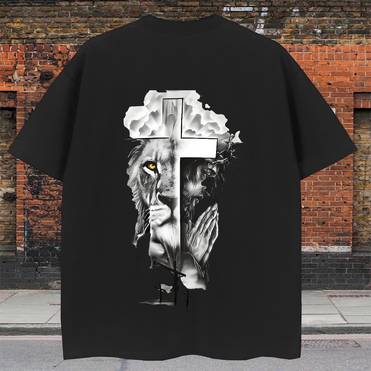 Customized Man T Shirts 230g Cotton Casual Clothings O-Neck Short Sleeve Cool Tshirt for Man Woman Oversized